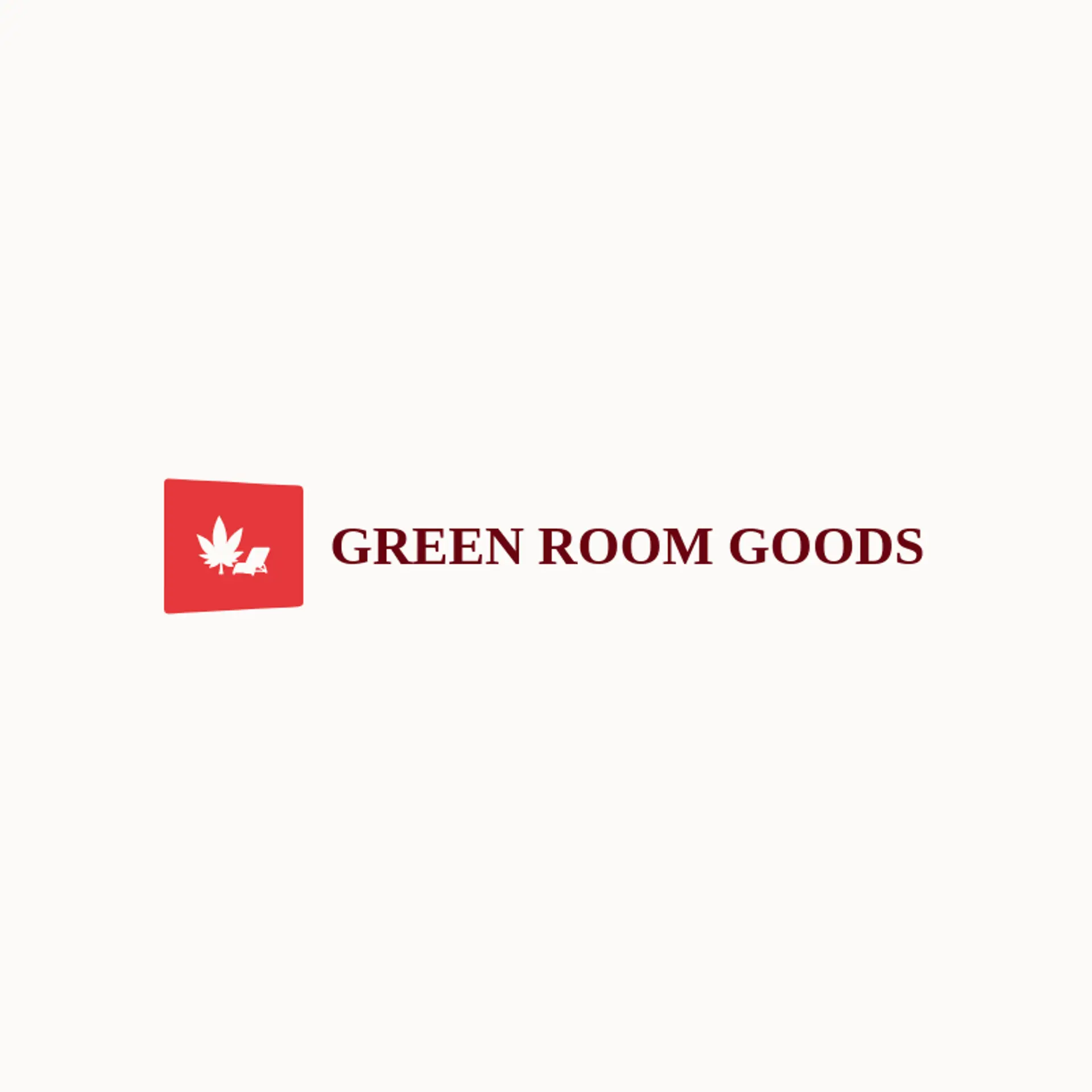 Green Room Goods logo for marijuana