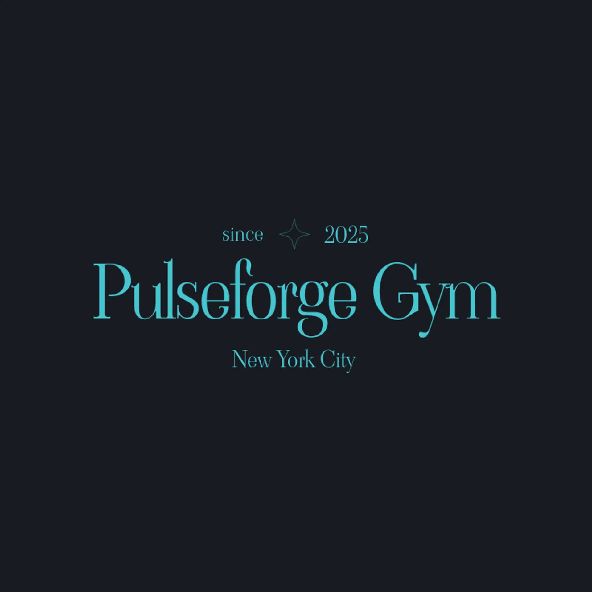 MotionForge Fitness logo for fitness gym