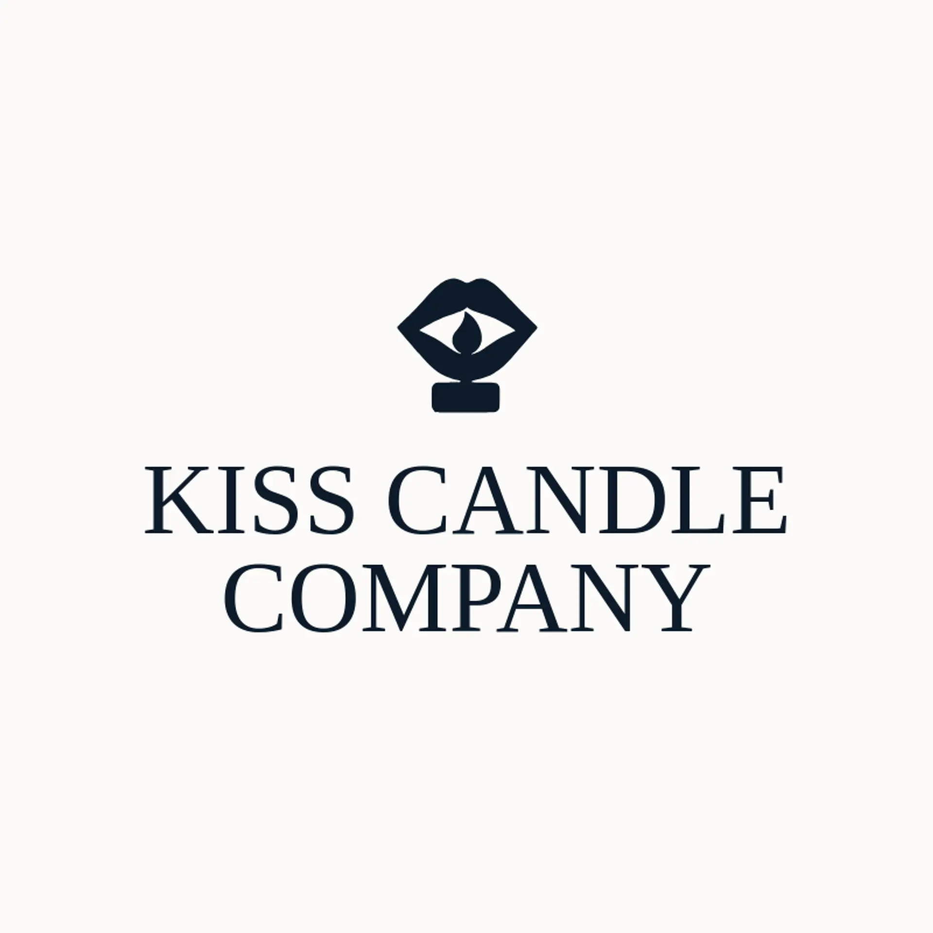 Kiss Candle Company logo for kiss