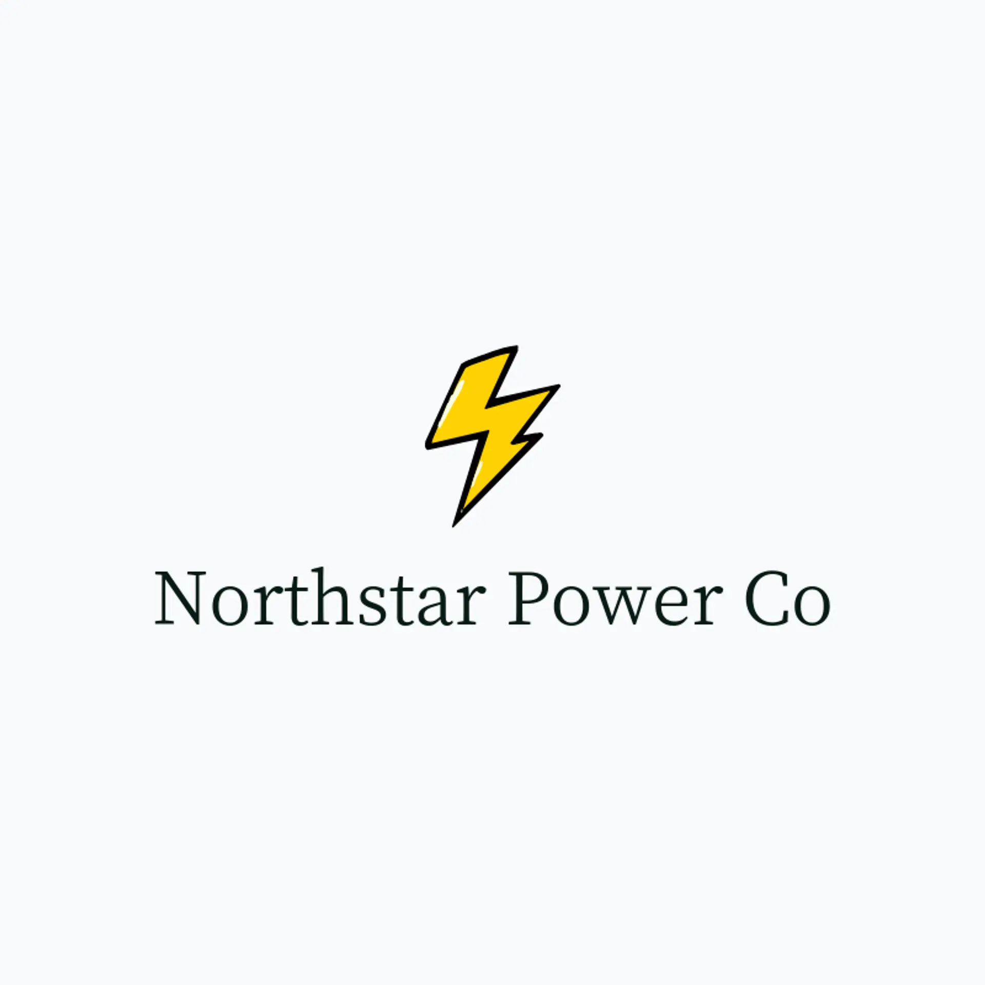 Northstar Power Co logo for thunderbolt