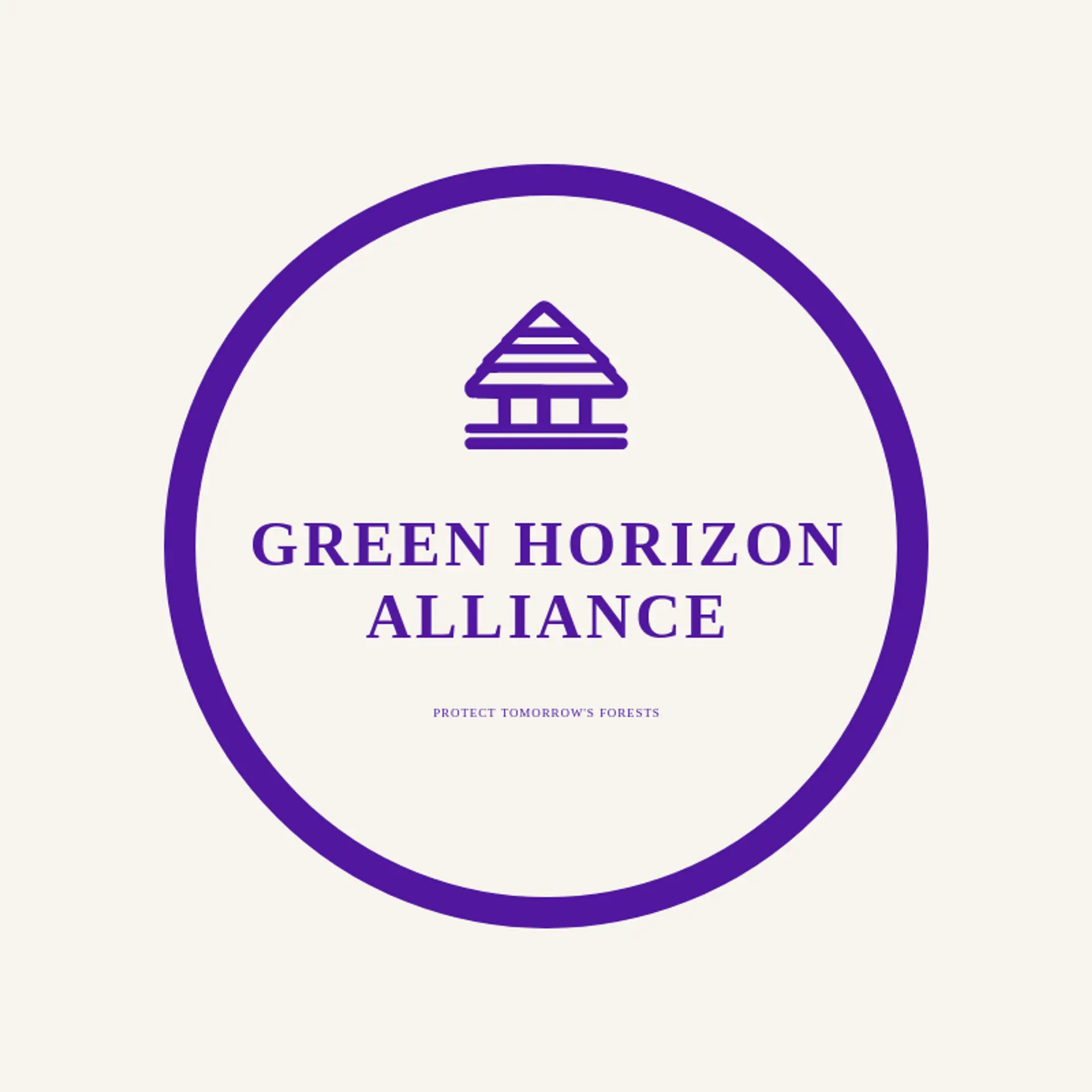 Green Horizon Alliance logo for forest