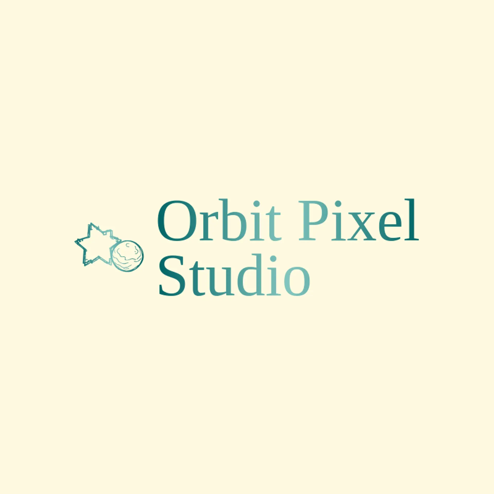 Orbit Pixel Studio logo for universe