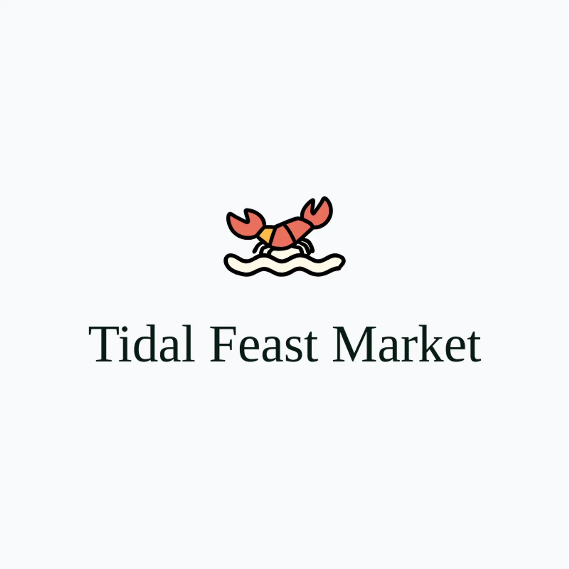 Tidal Feast Market logo for lobster