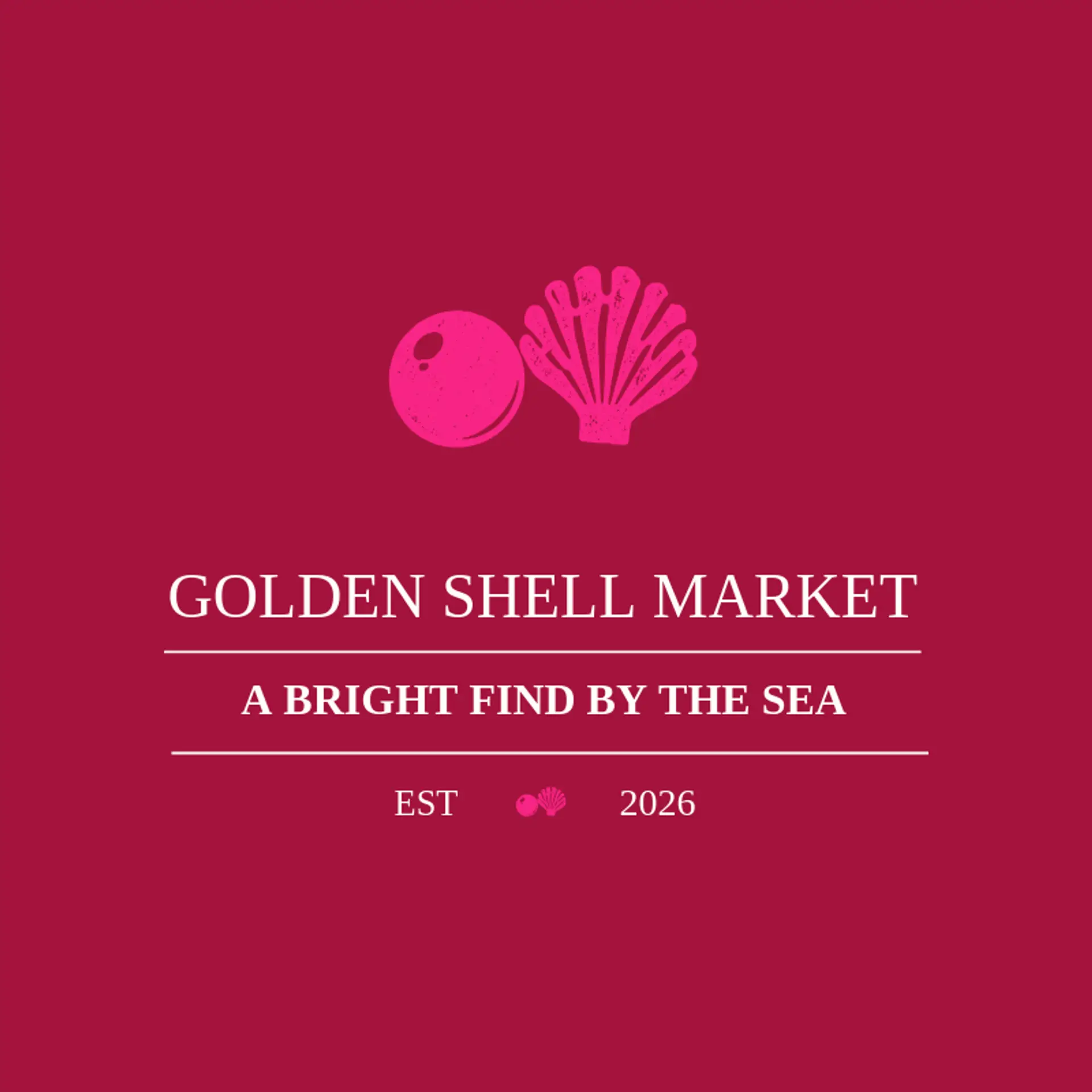 Golden Shell Market logo for pearl
