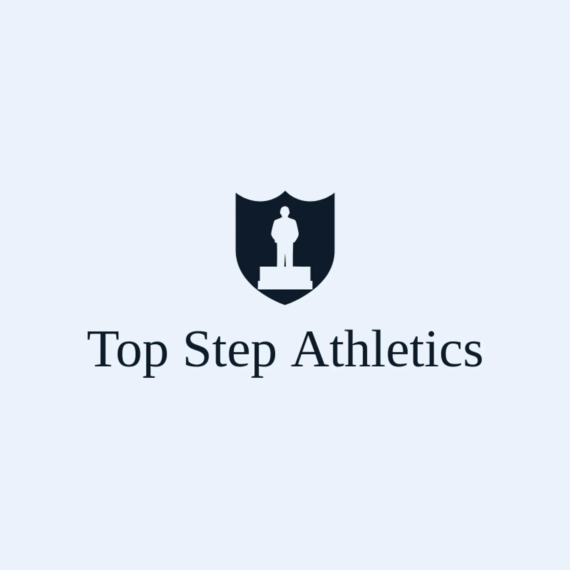 Top Step Athletics logo for winner