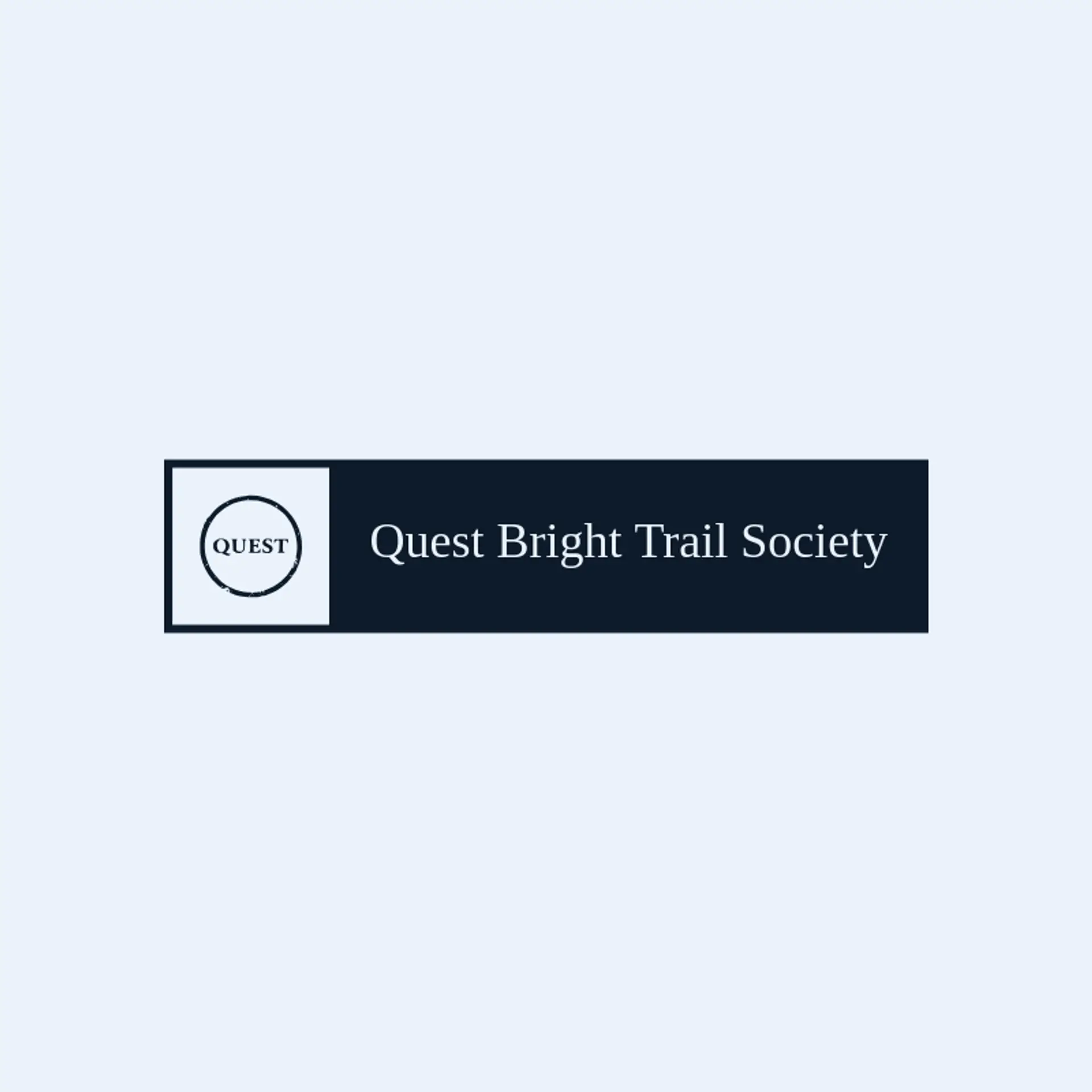 Quest Bright Trail Society logo for quest