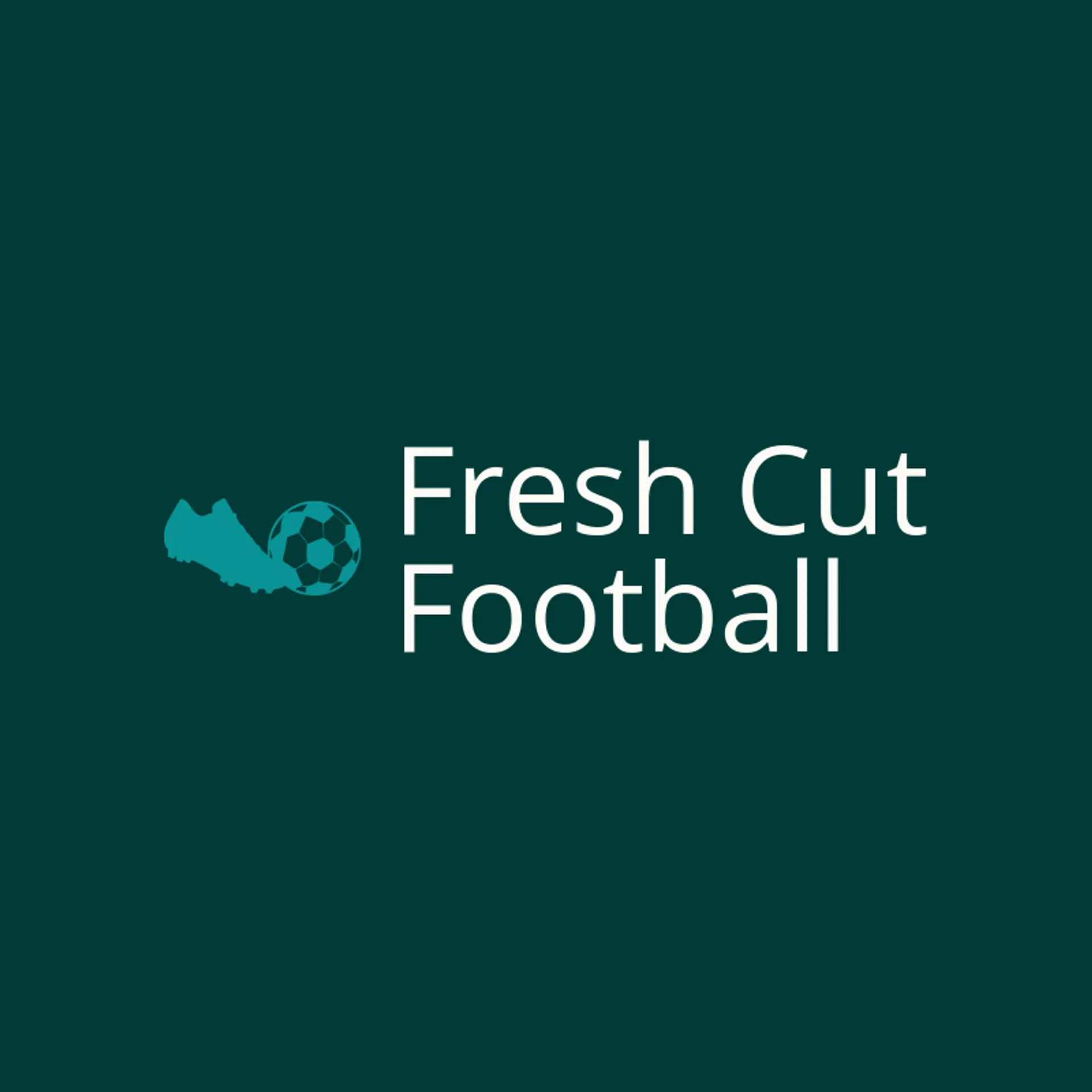 Fresh Cut Football logo for soccer ball