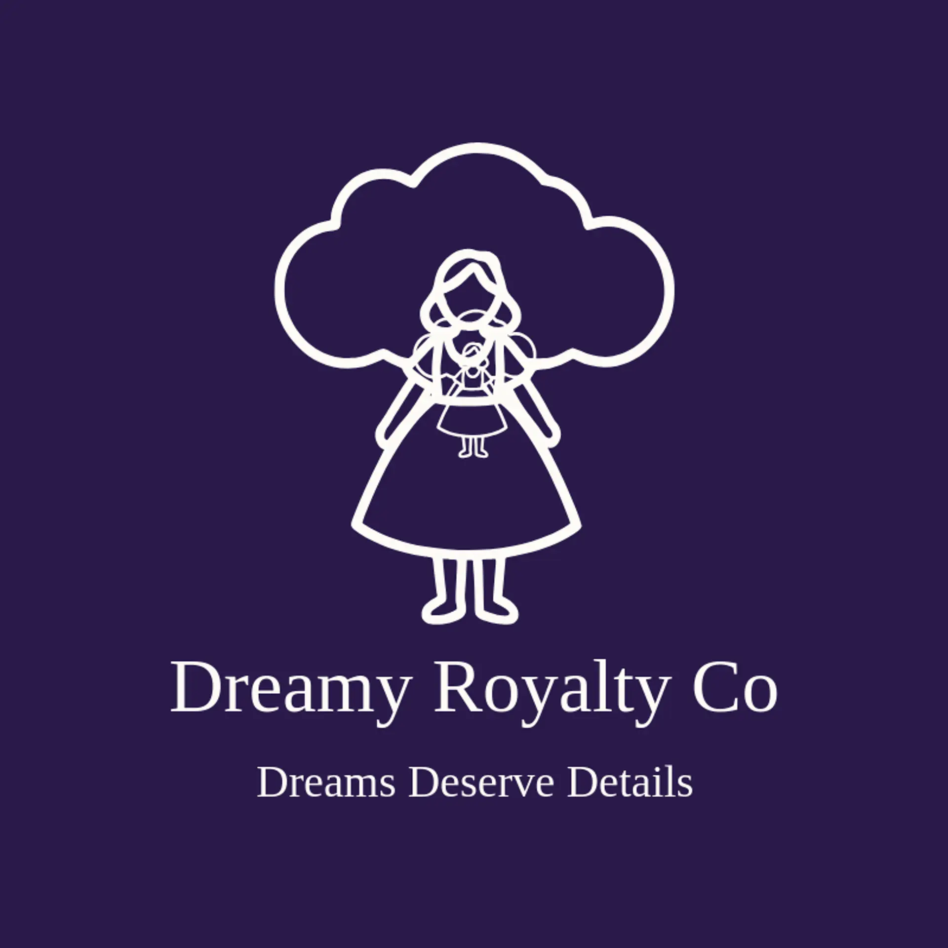 Dreamy Royalty Co logo for princess