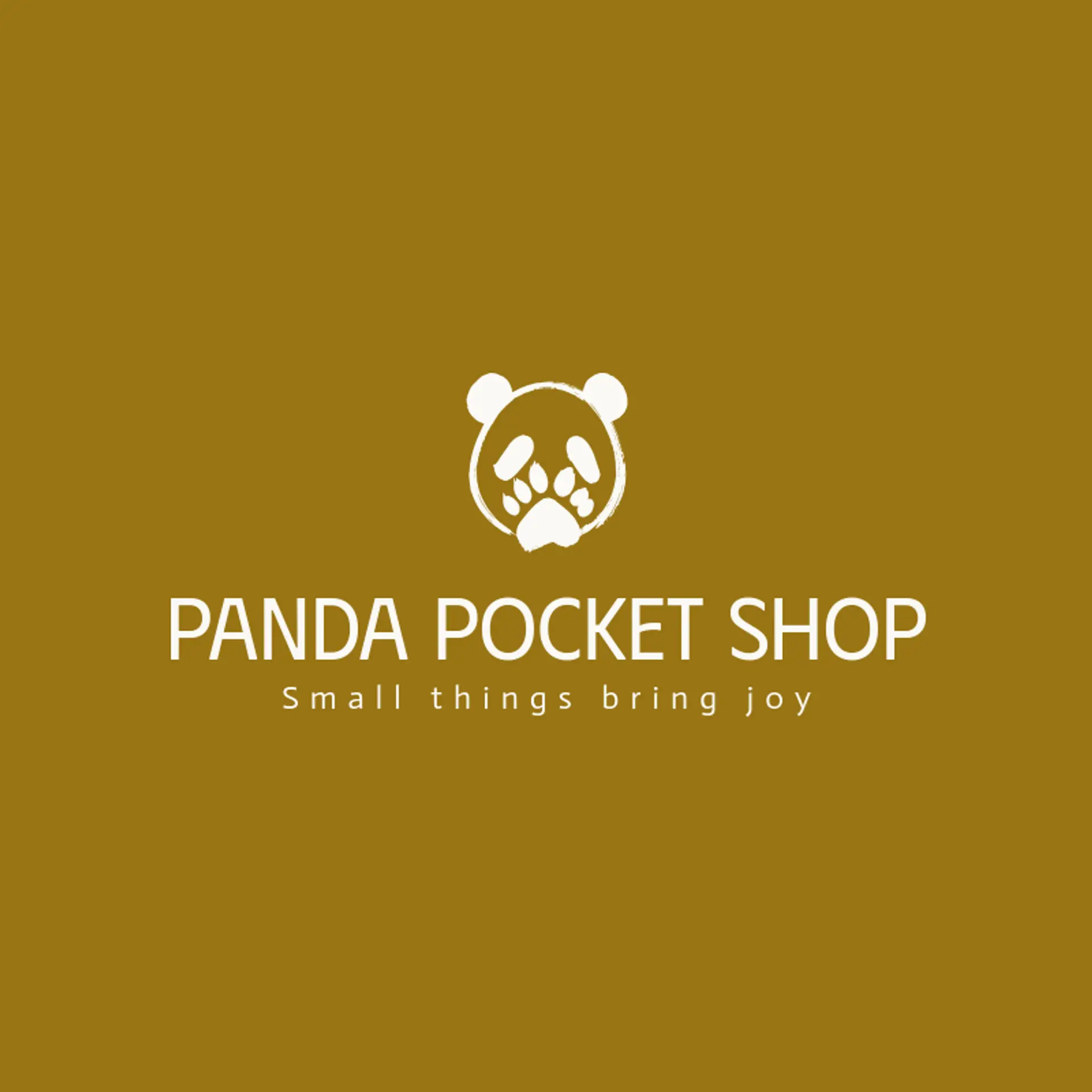 Panda Pocket Shop logo for panda