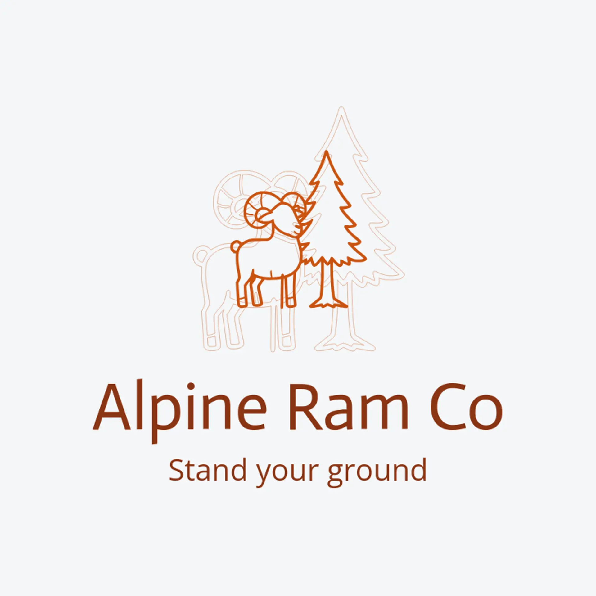 Alpine Ram Co logo for beast