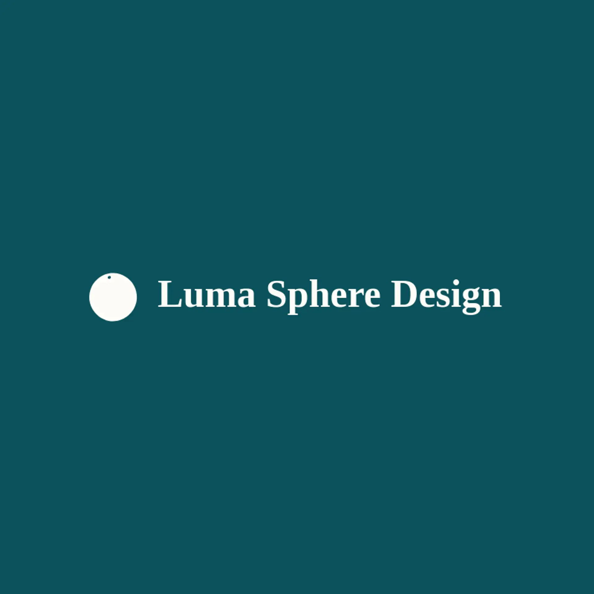 Luma Sphere Design logo for sphere