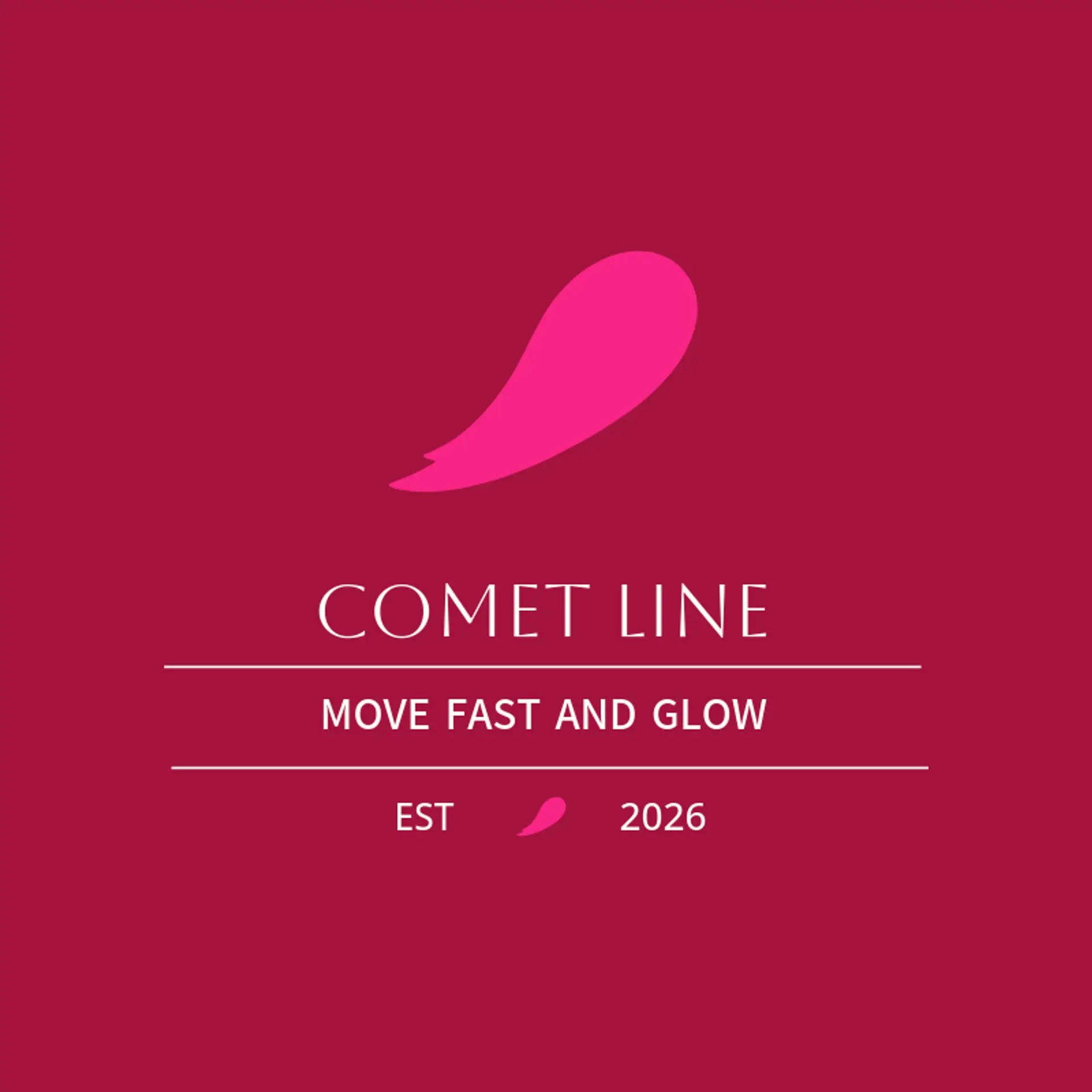 Comet Line logo for space