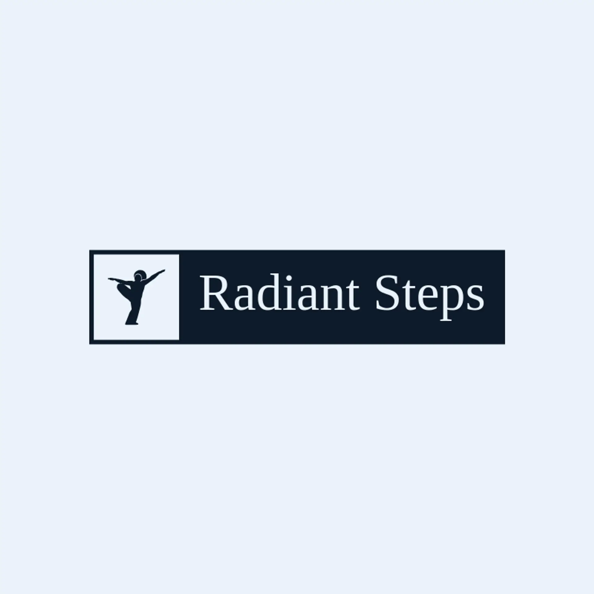Radiant Steps logo for dancer