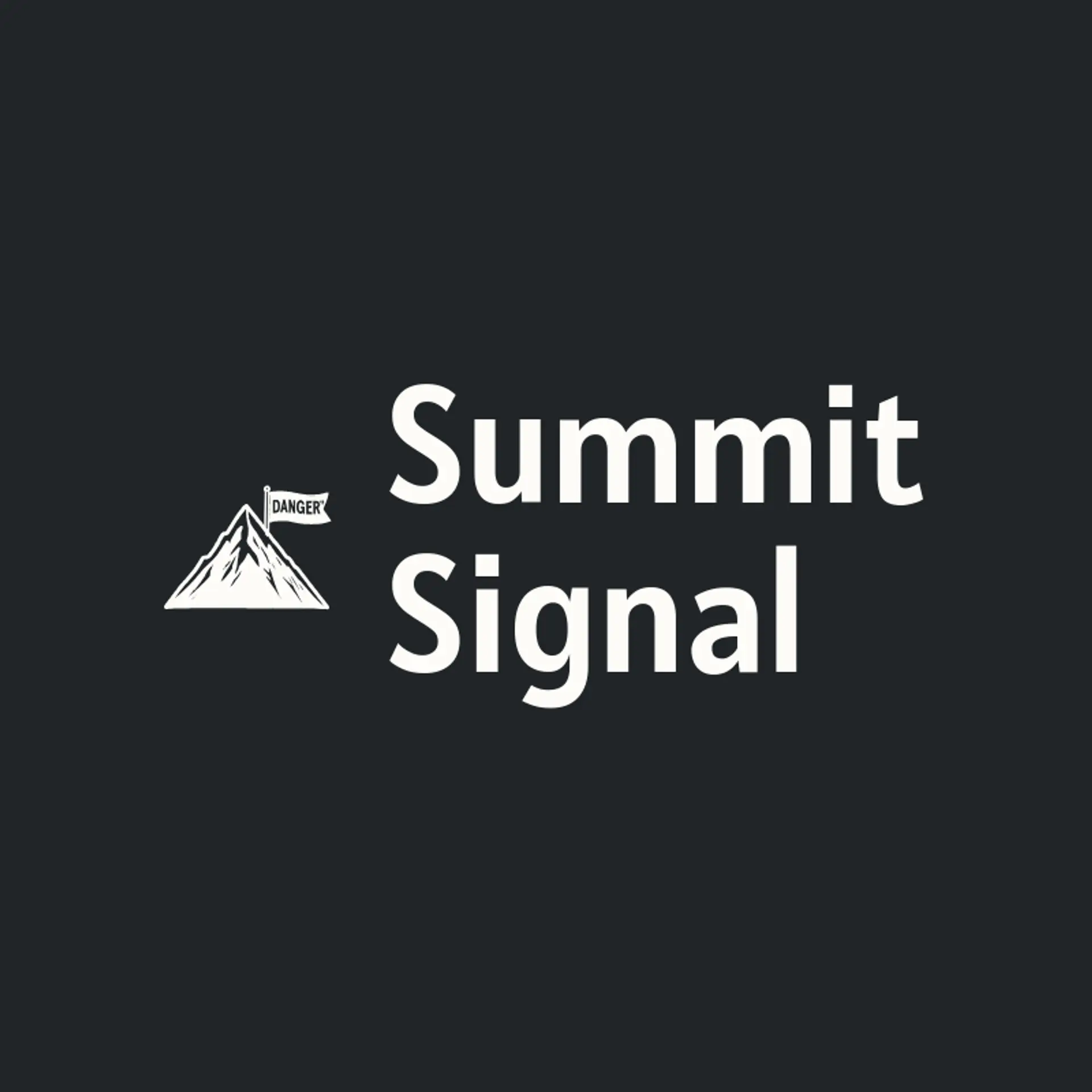 Summit Signal logo for danger