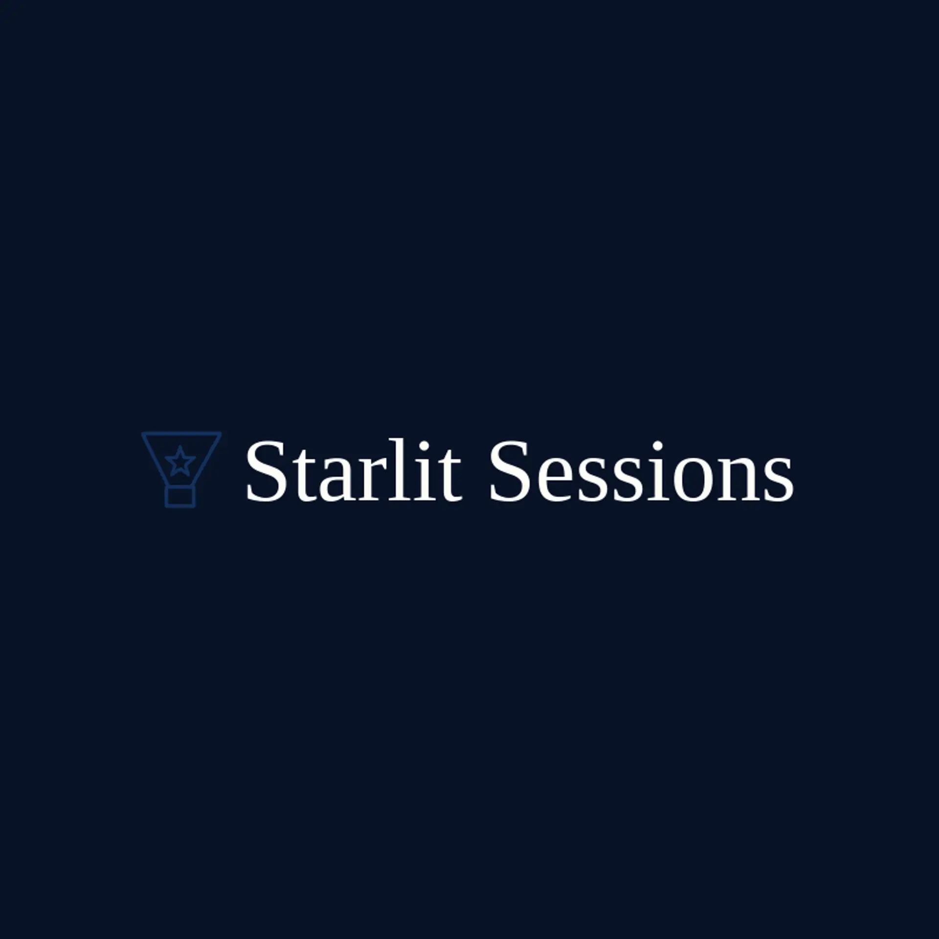 Starlit Sessions logo for karaoke