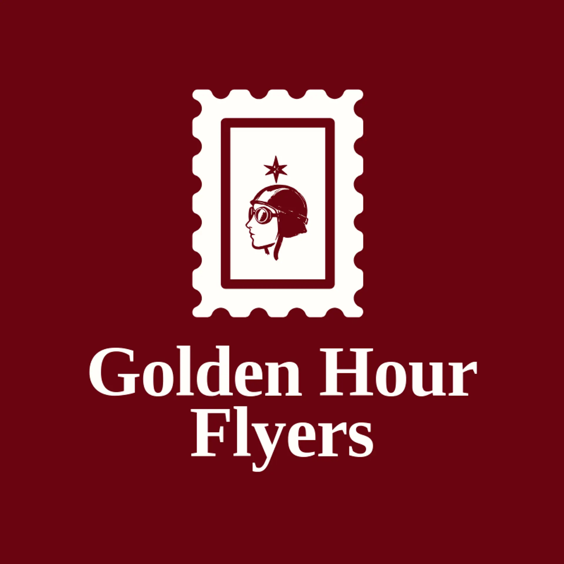 Golden Hour Flyers logo for aviator