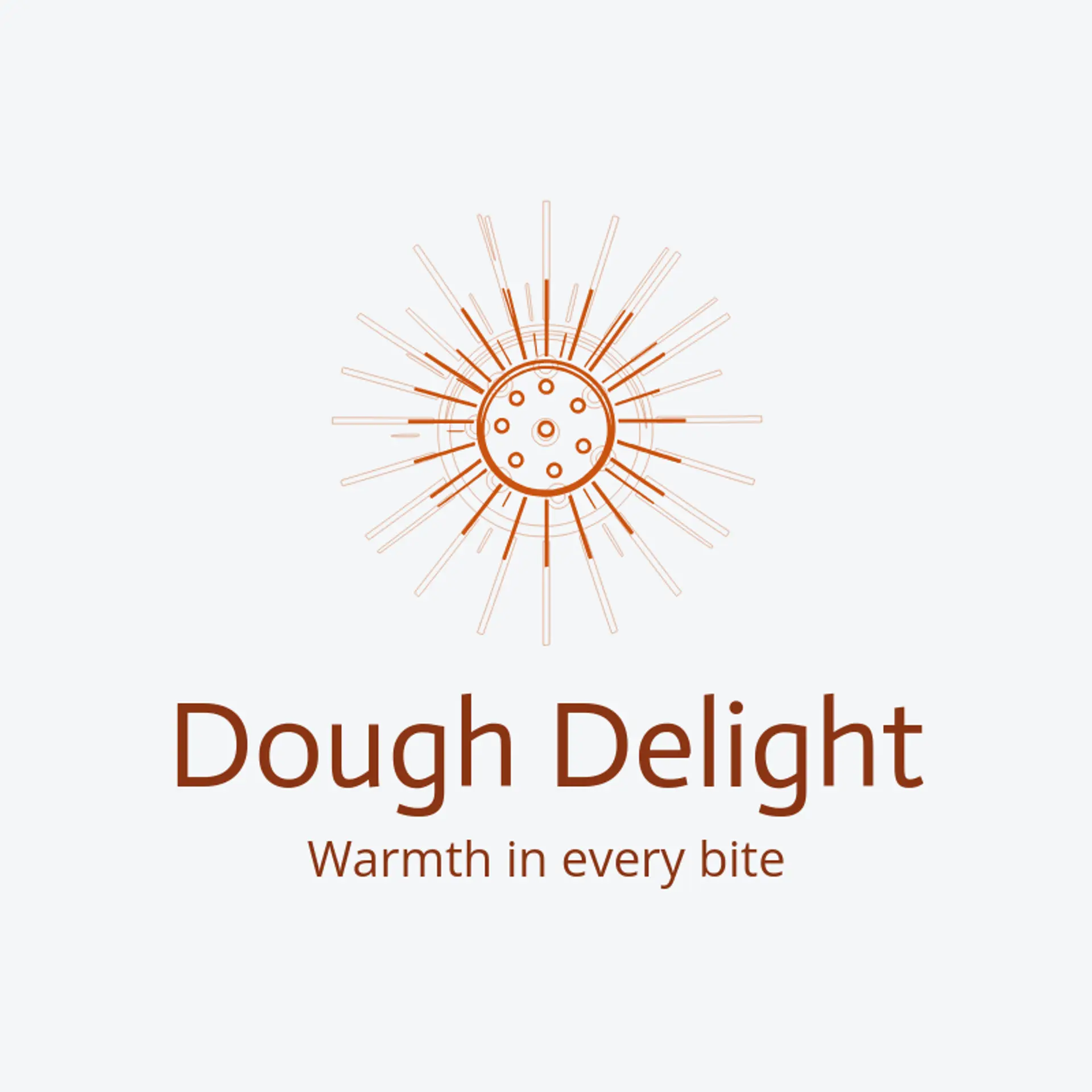Dough Delight logo for snack