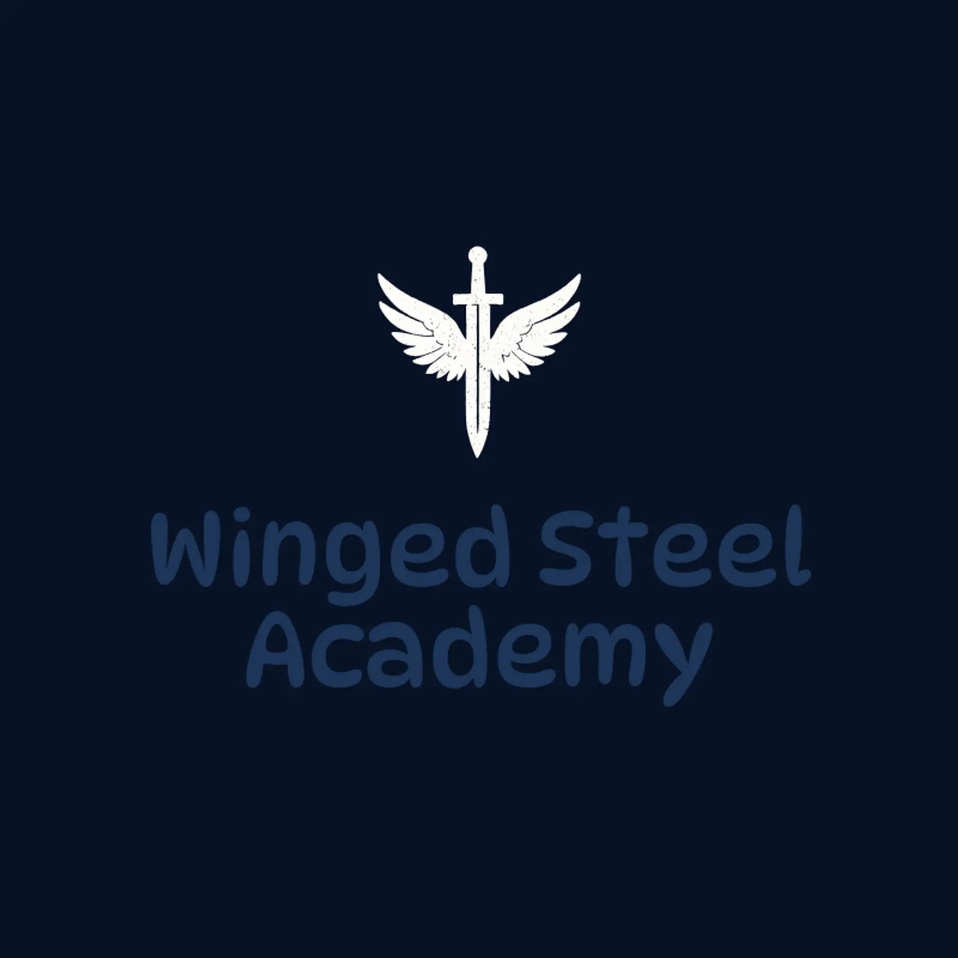 Winged Steel Academy logo for sword