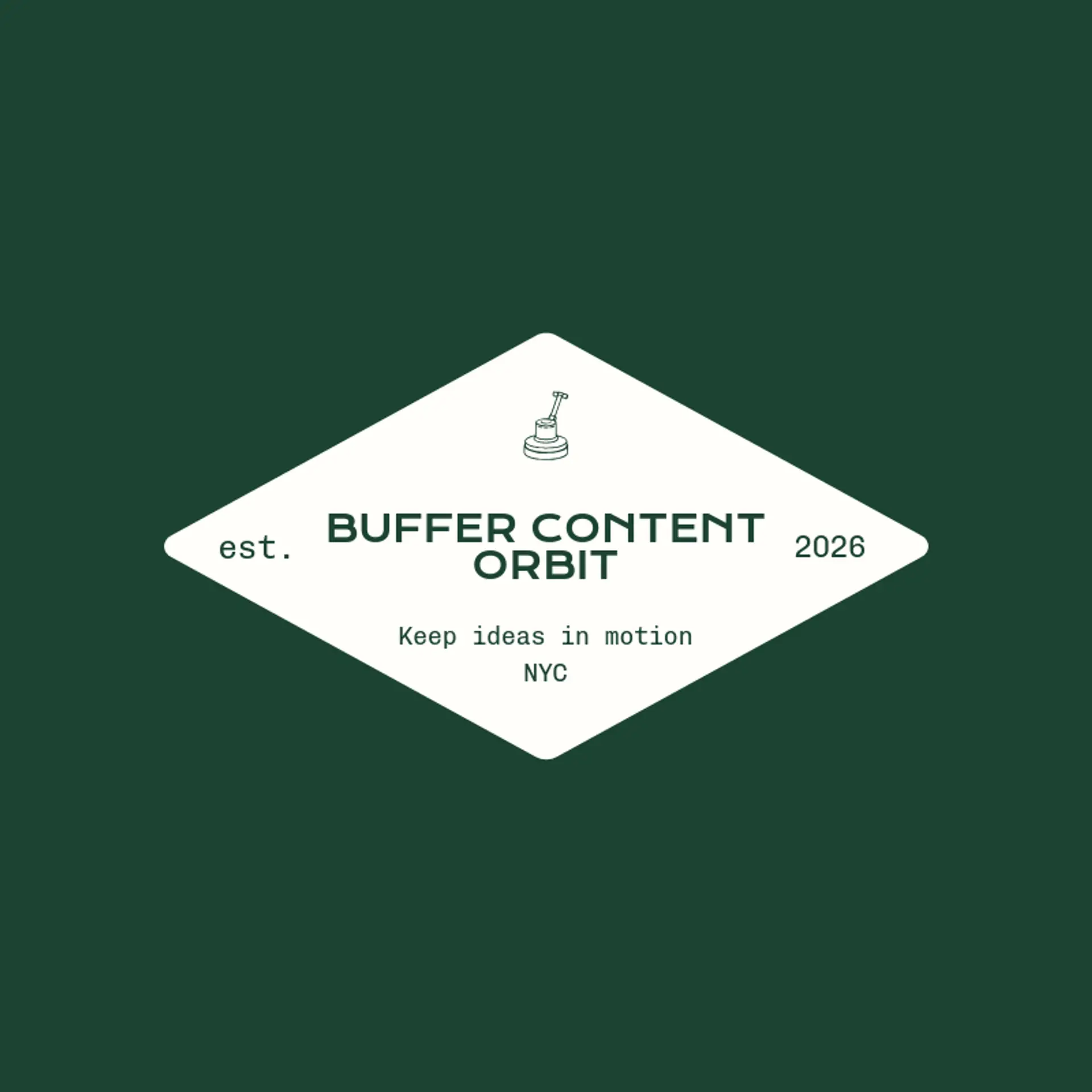 Buffer Content Orbit logo for buffer