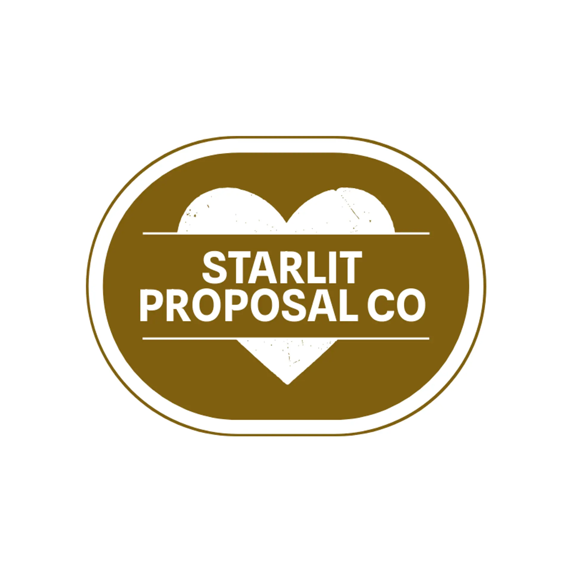 Starlit Proposal Co logo for heart