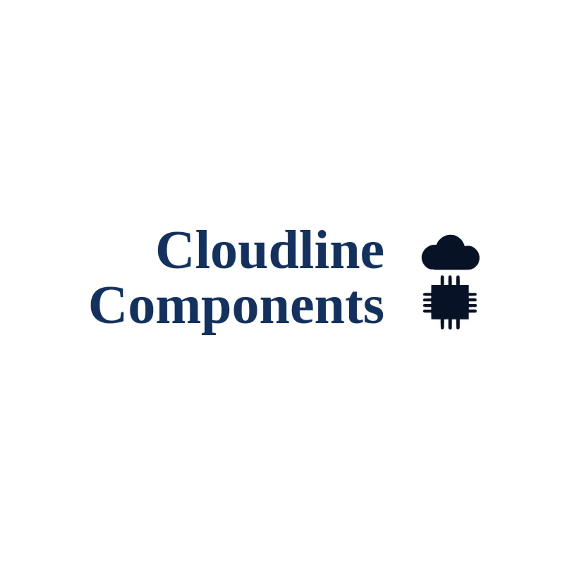 Cloudline Components logo for chip