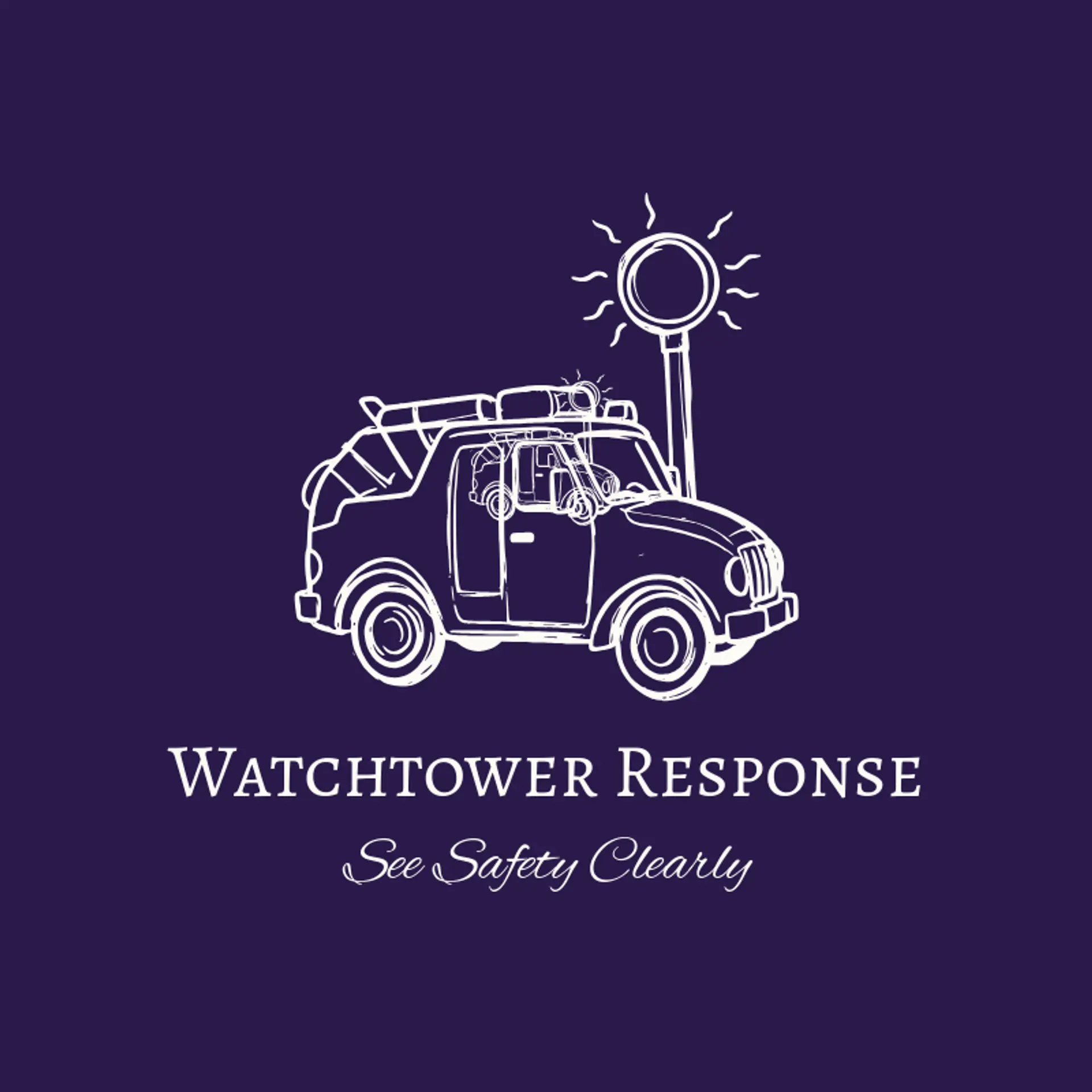 Watchtower Response logo for firefighter