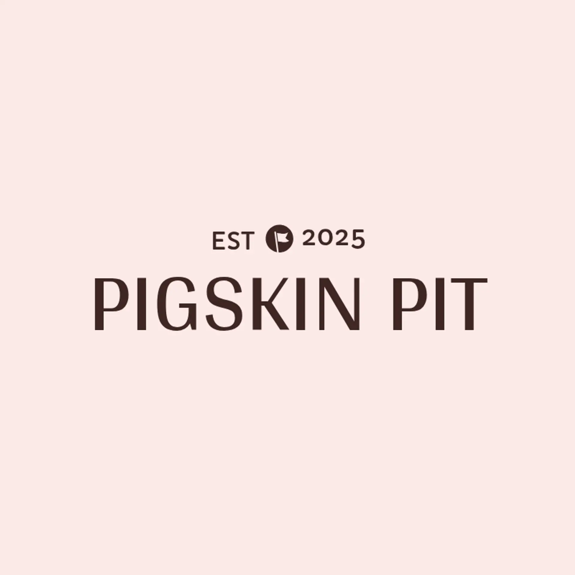 Pigskin Pit logo for bbq restaurant