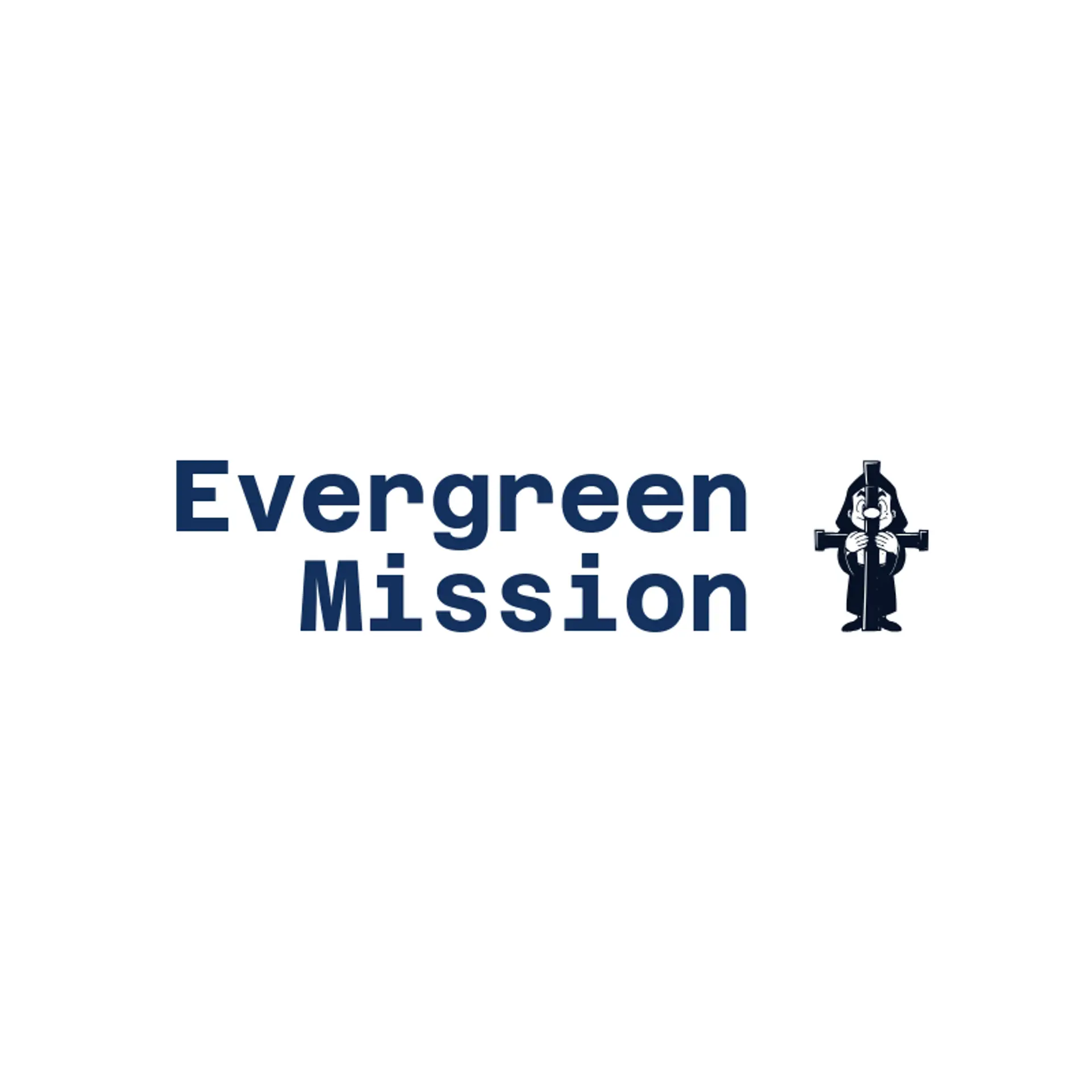 Evergreen Mission logo for catholic