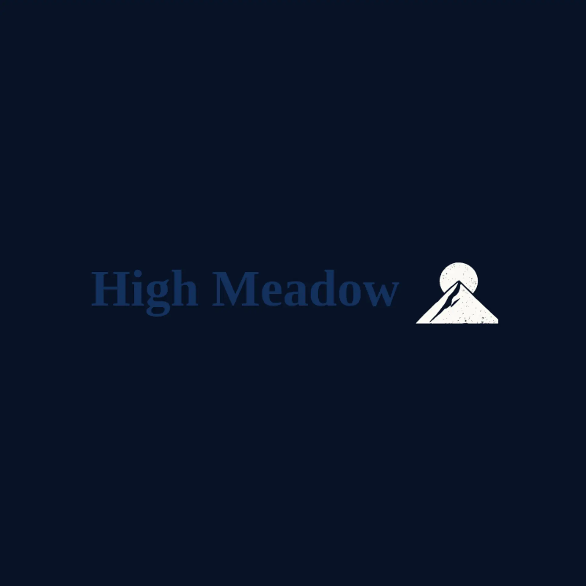 High Meadow logo for wellness