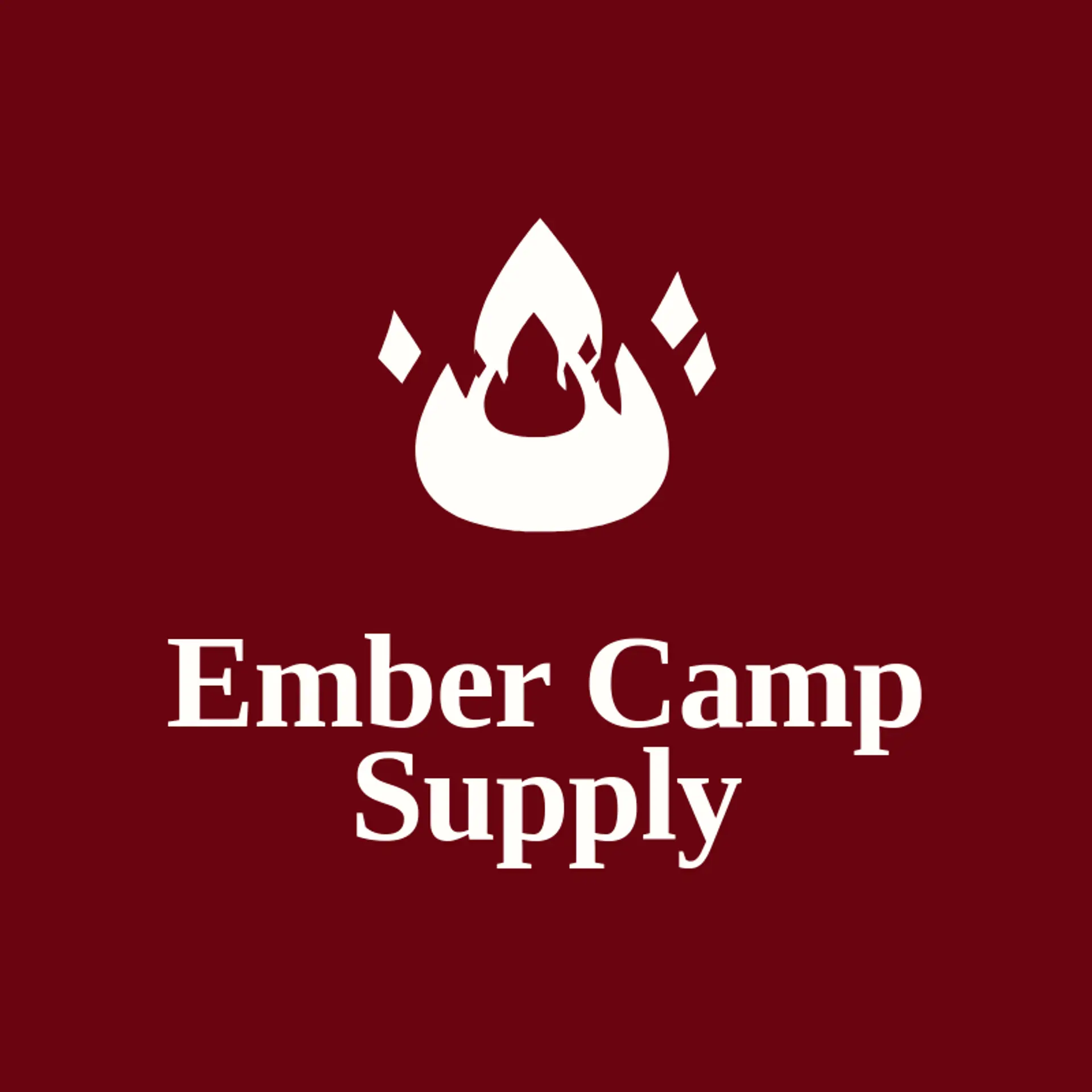 Ember Camp Supply logo for outlaw