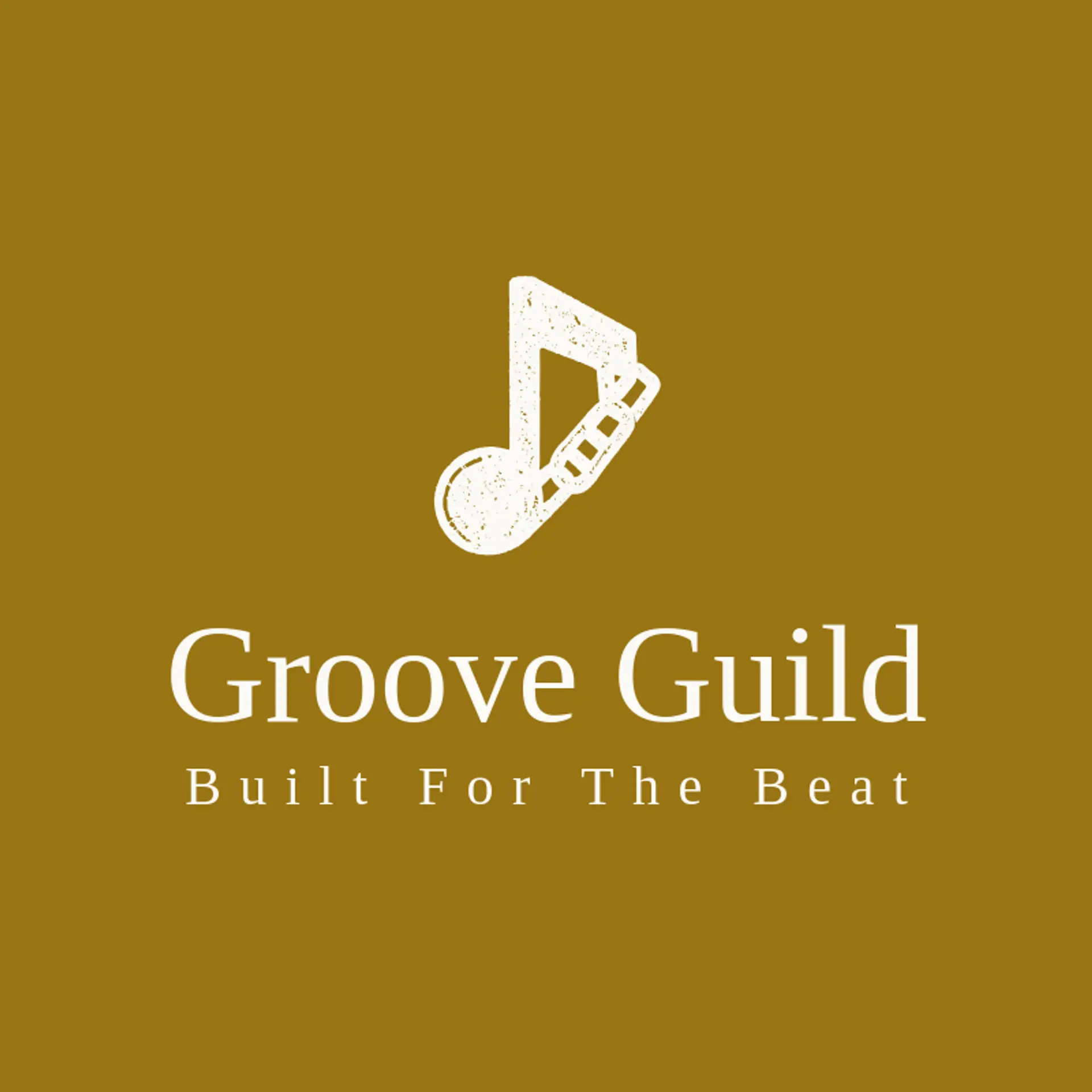 Groove Guild logo for music note