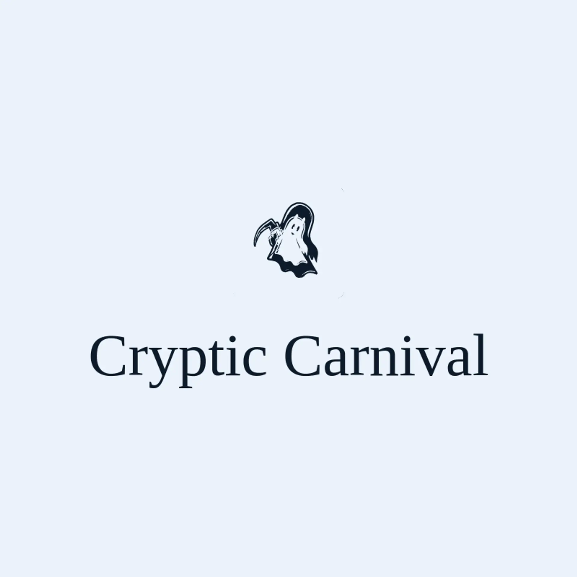 Cryptic Carnival logo for horror
