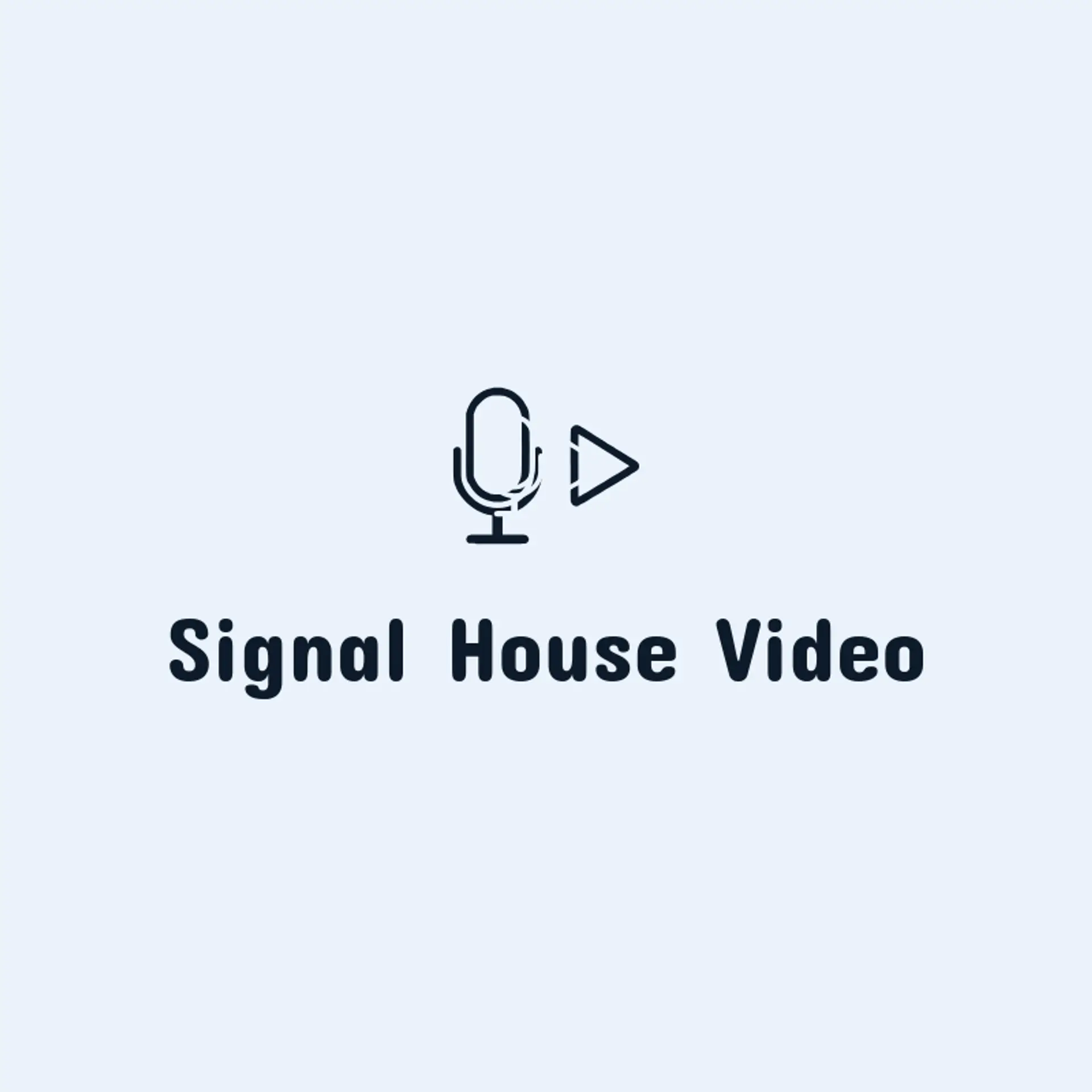 Signal House Video logo for video