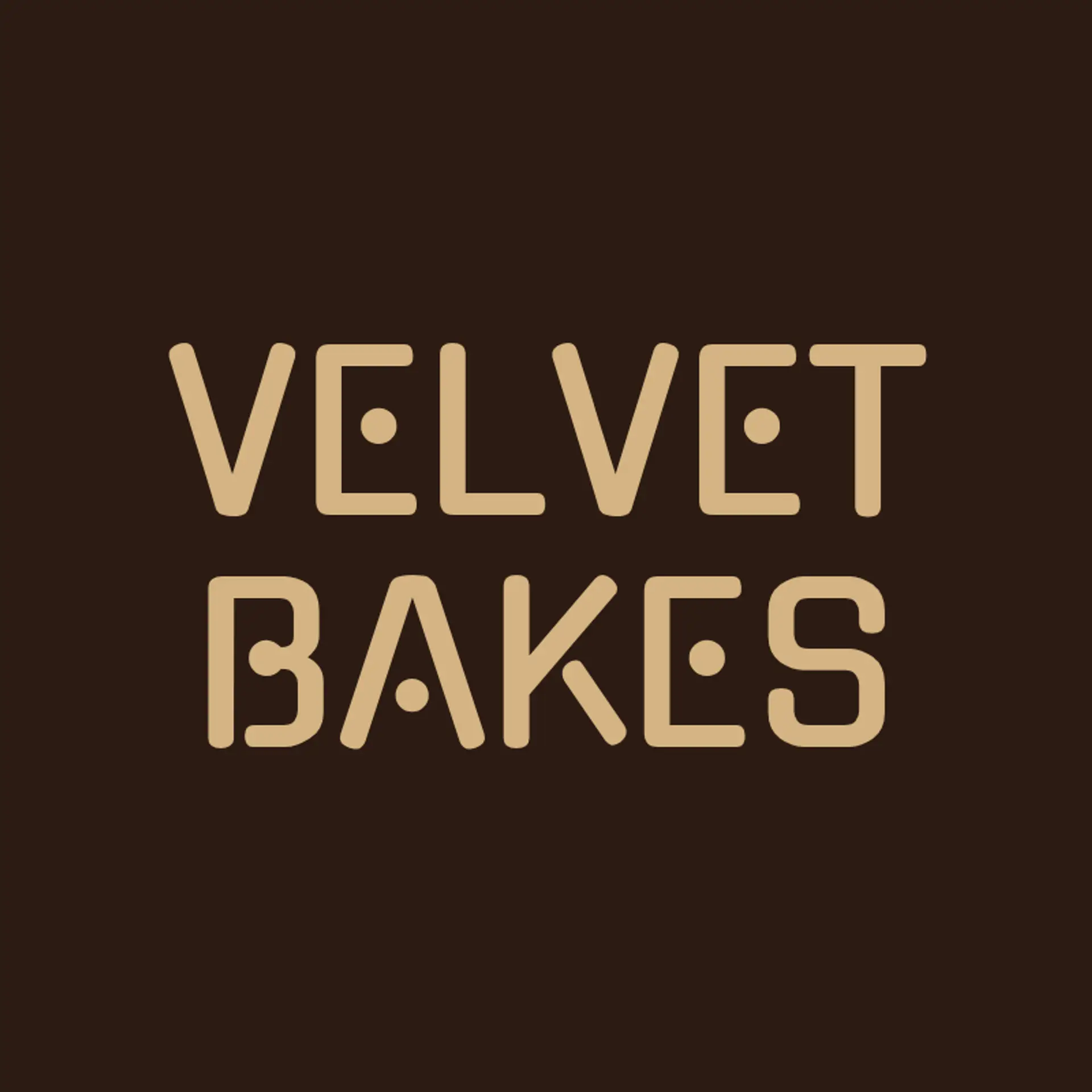 Velour Bakery logo for elegant bakery