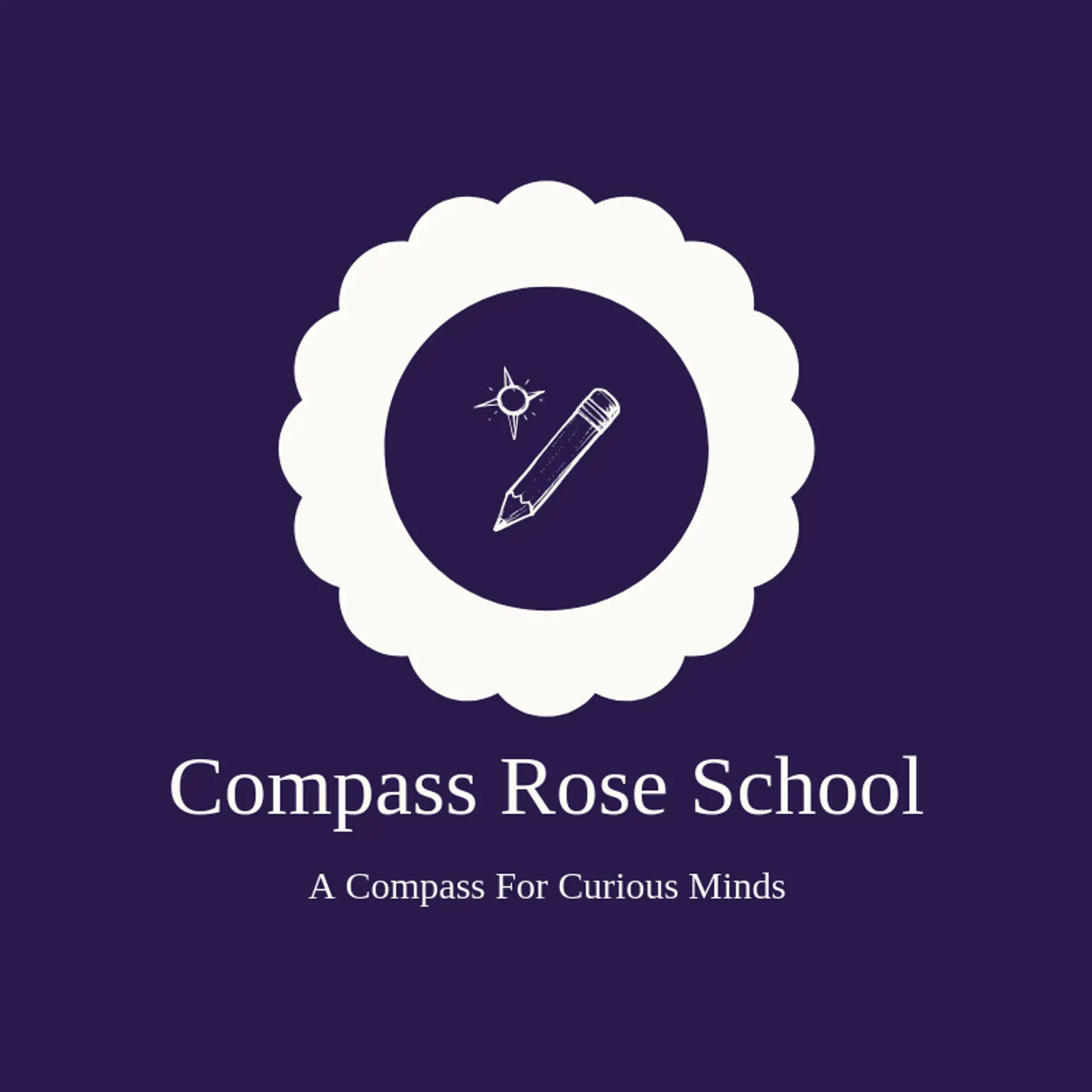 Compass Rose School logo for learning