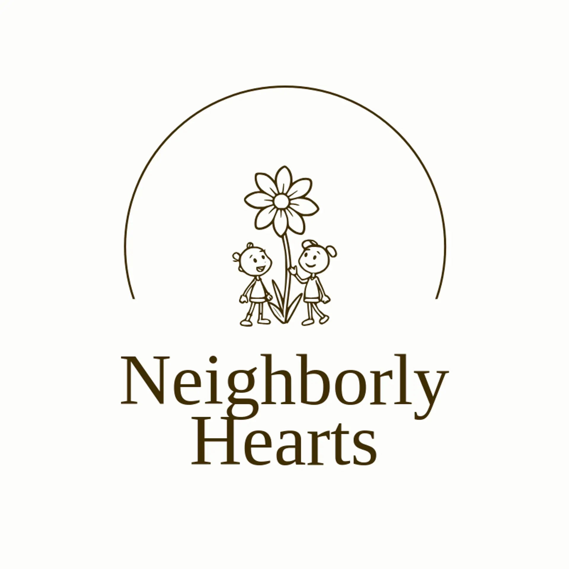 Neighborly Hearts logo for friend