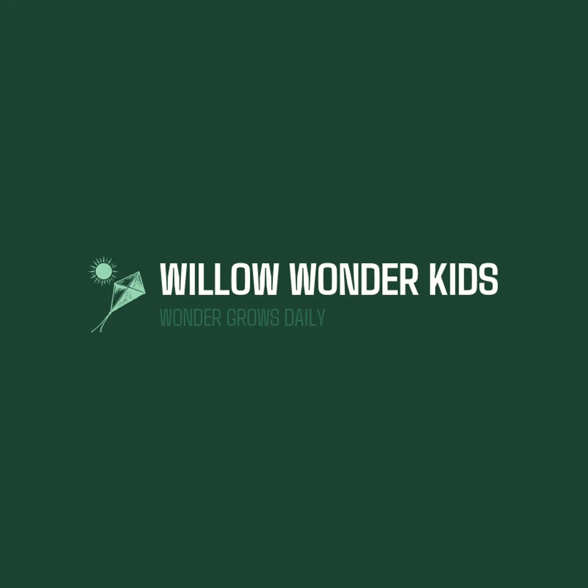 Willow Wonder Kids logo for daycare