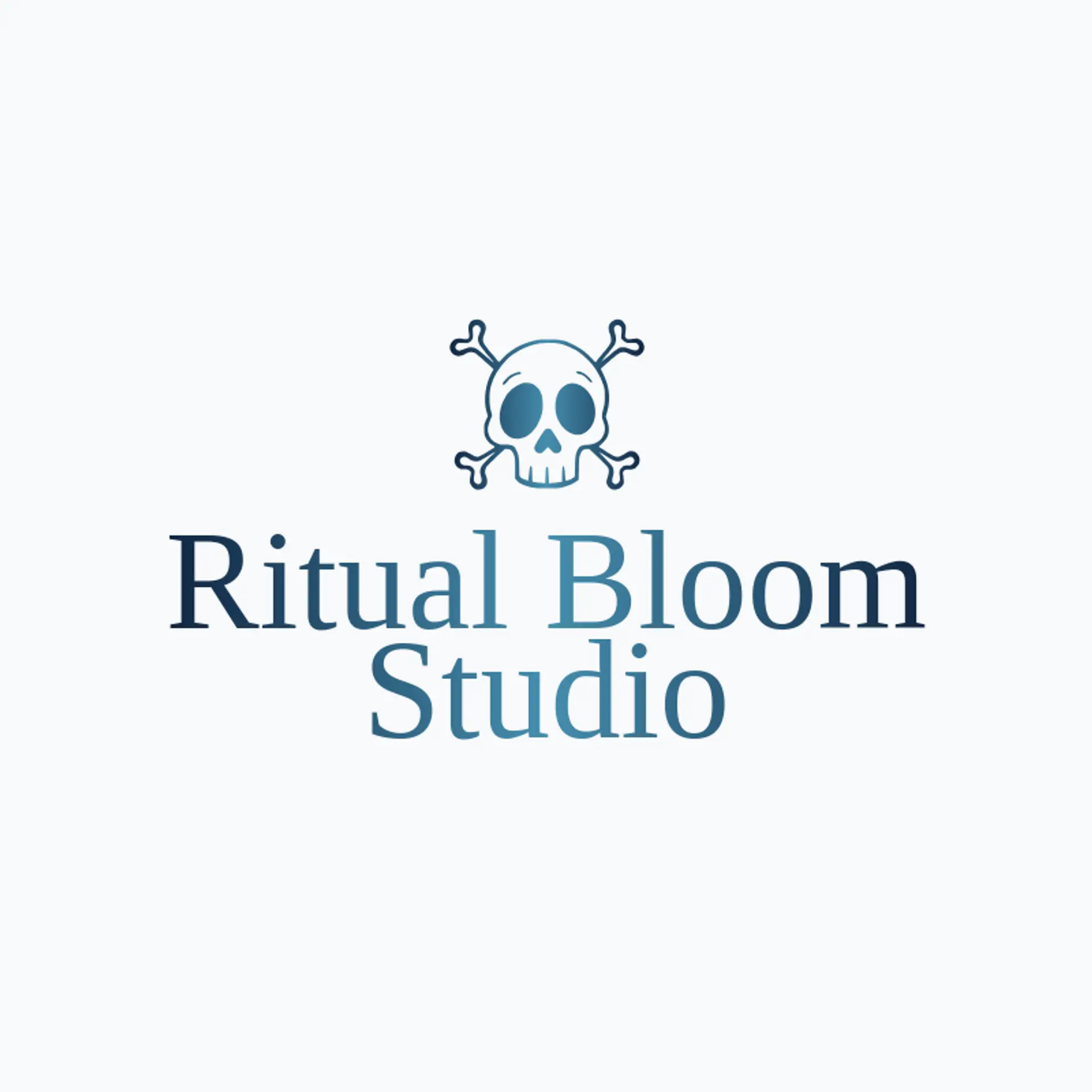 Ritual Bloom Studio logo for Death