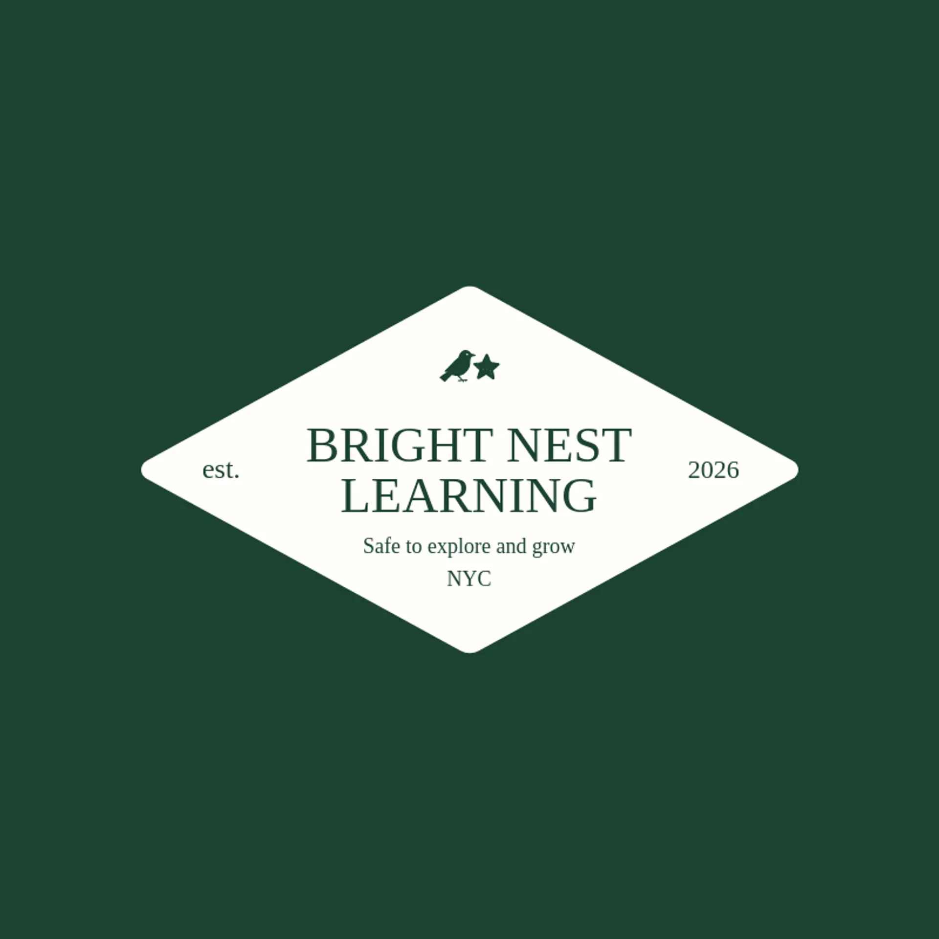 Bright Nest Learning logo for special education