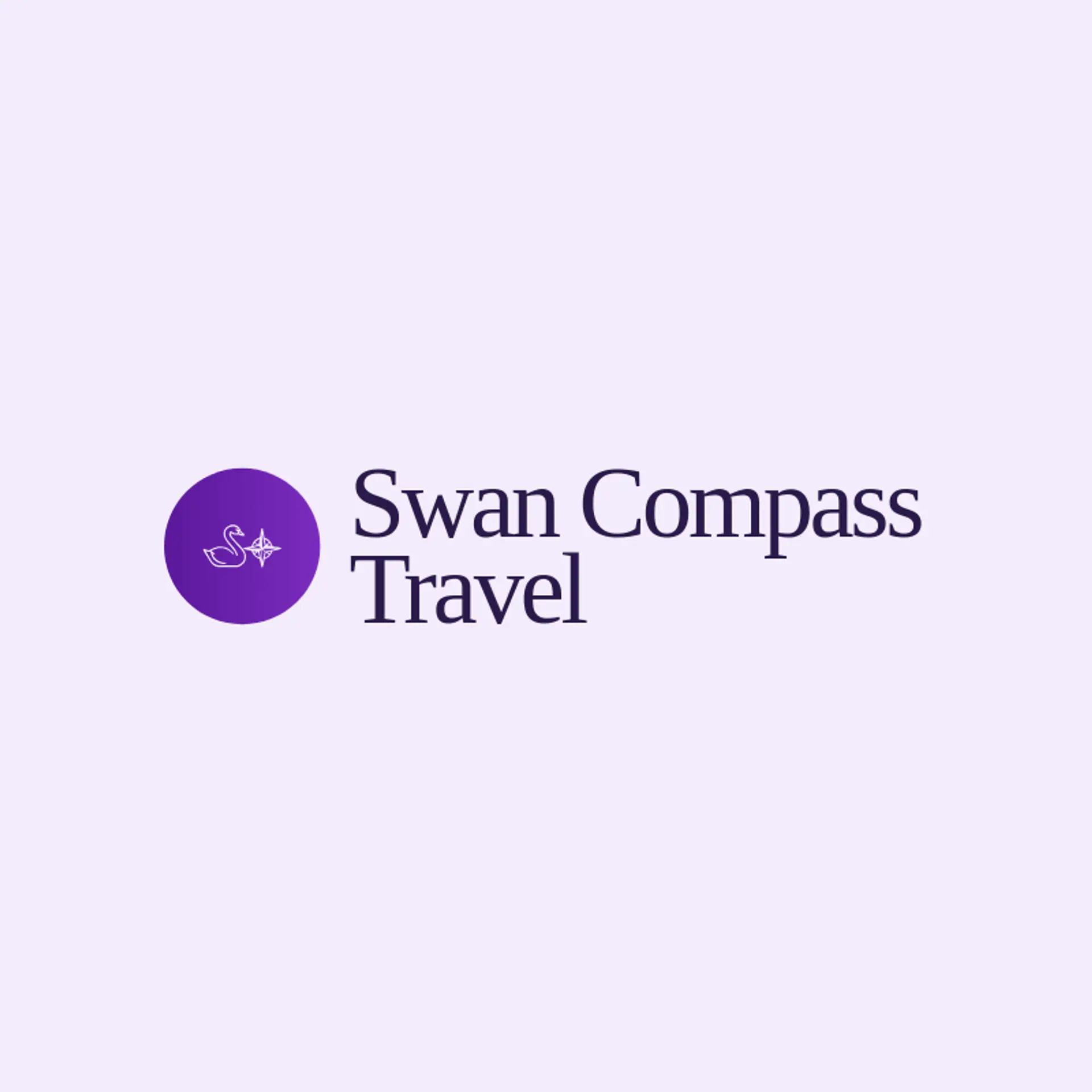 Swan Compass Travel logo for swan