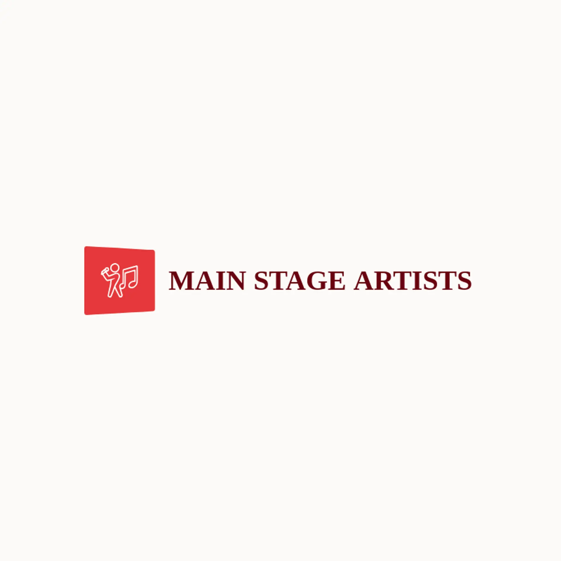 Main Stage Artists logo for celebrity