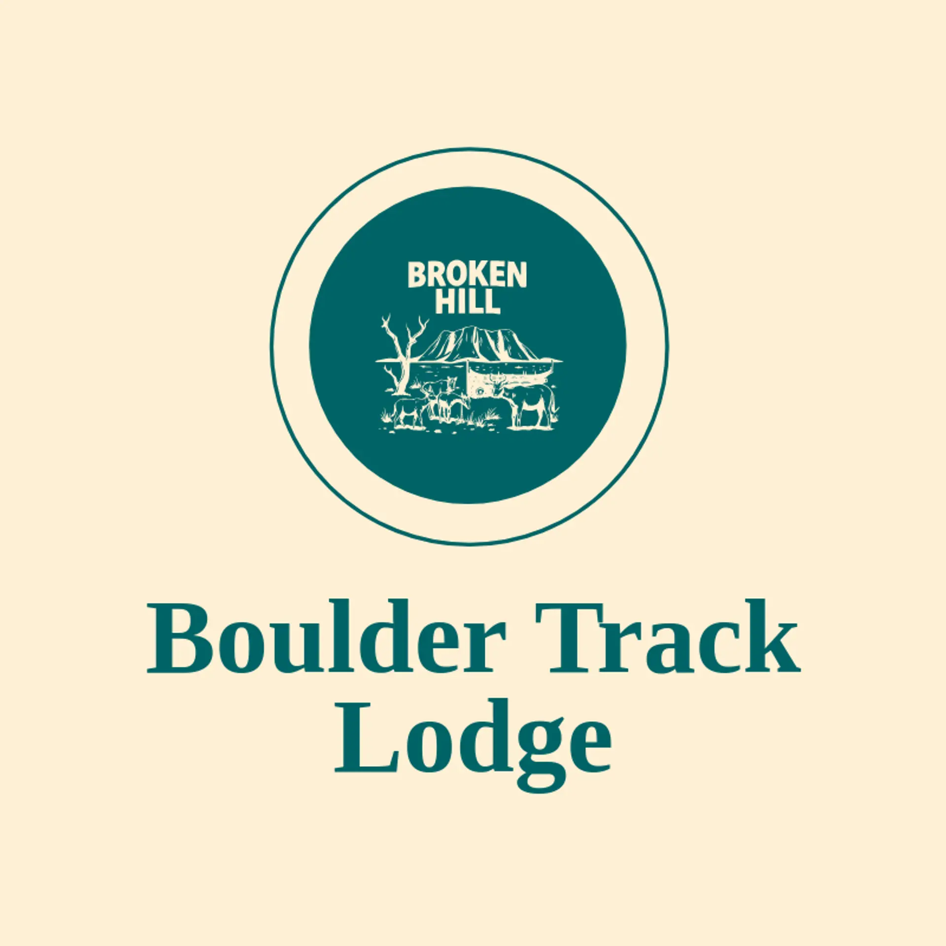 Boulder Track Lodge logo for outback