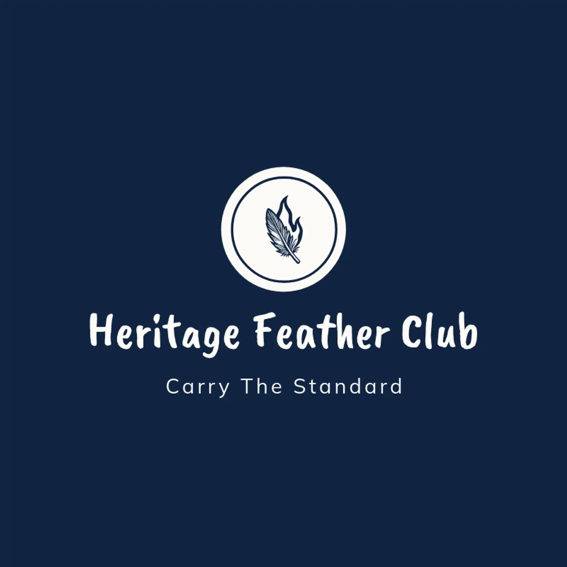 Heritage Feather Club logo for gamefowl