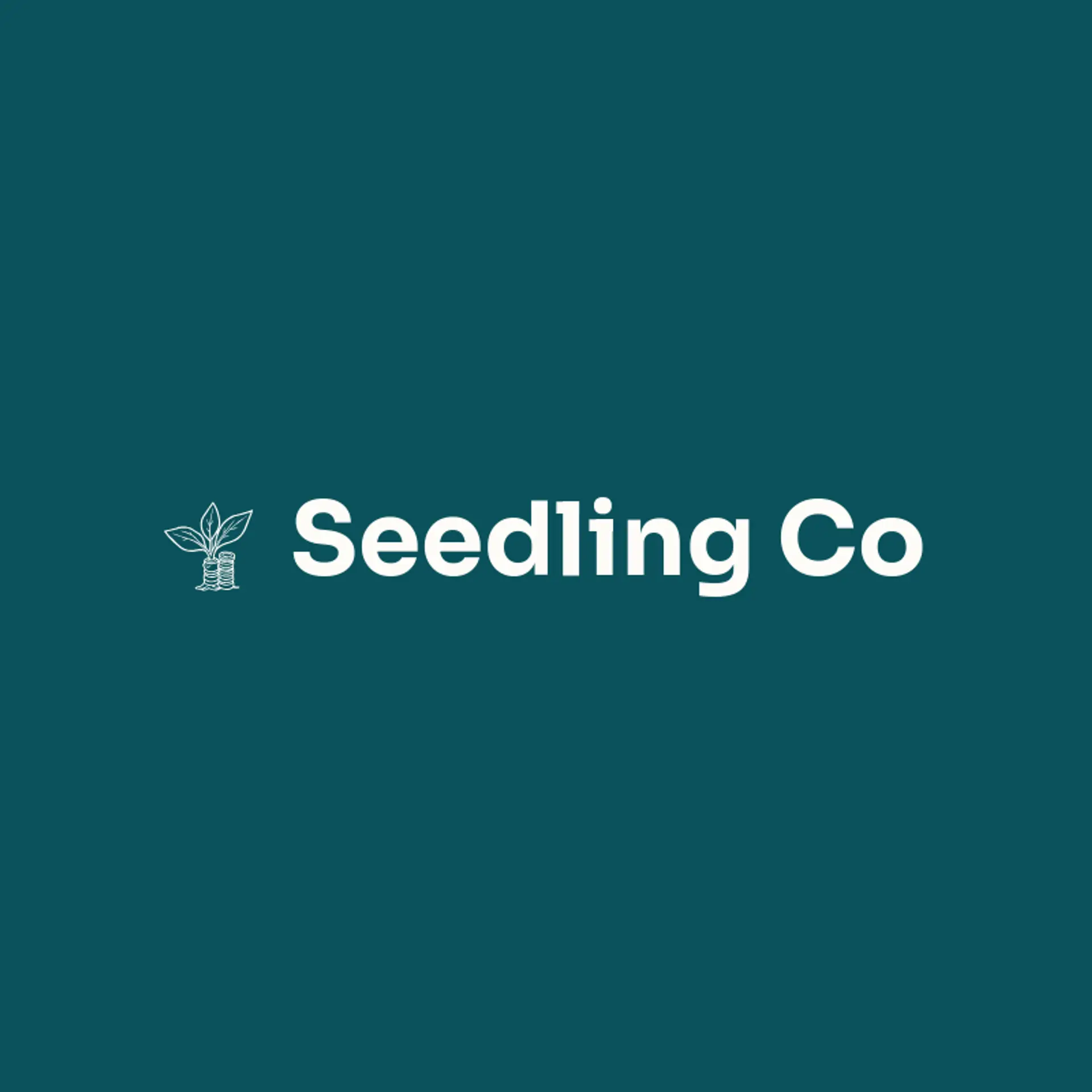 Seedling Co logo for growth