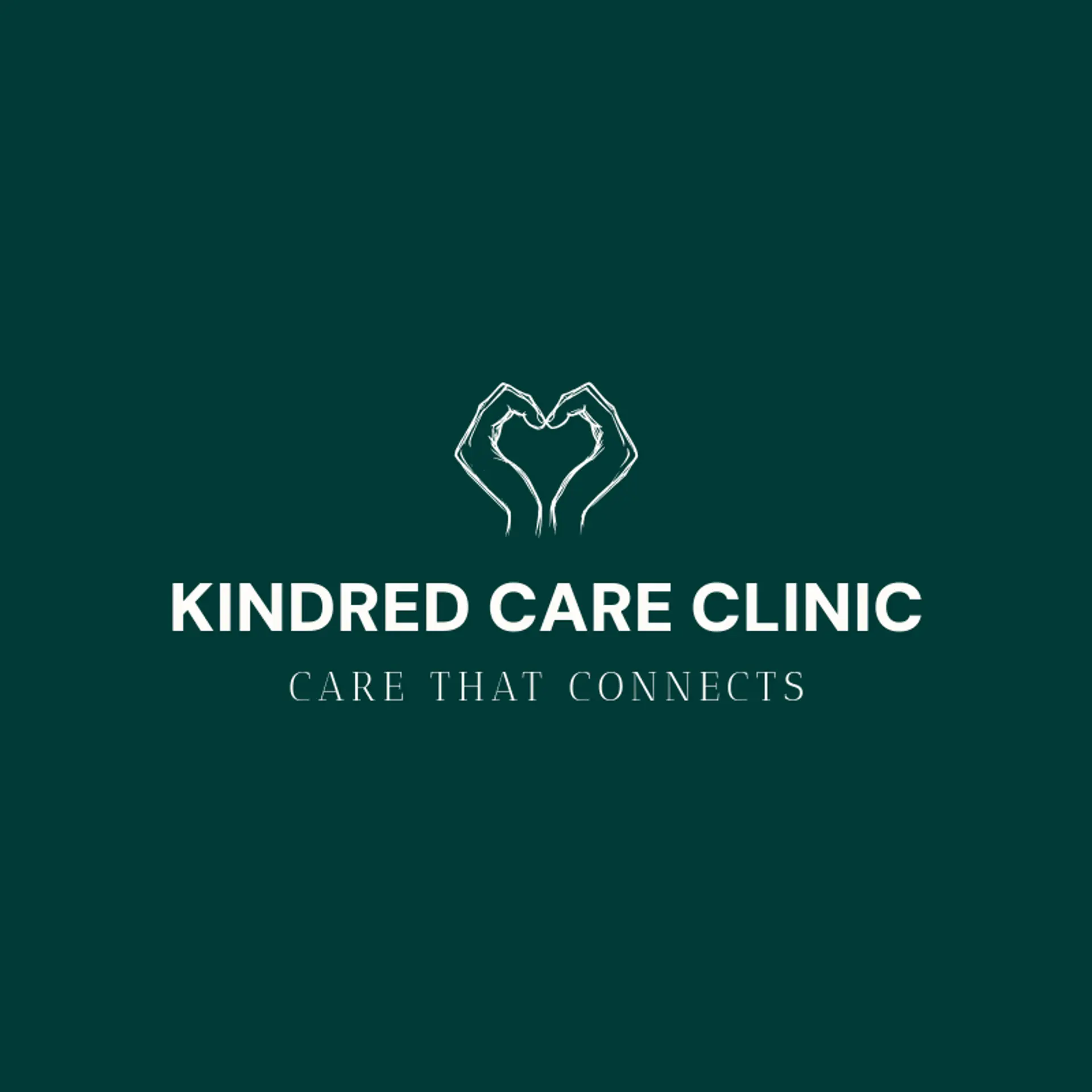 Kindred Care Clinic logo for heart