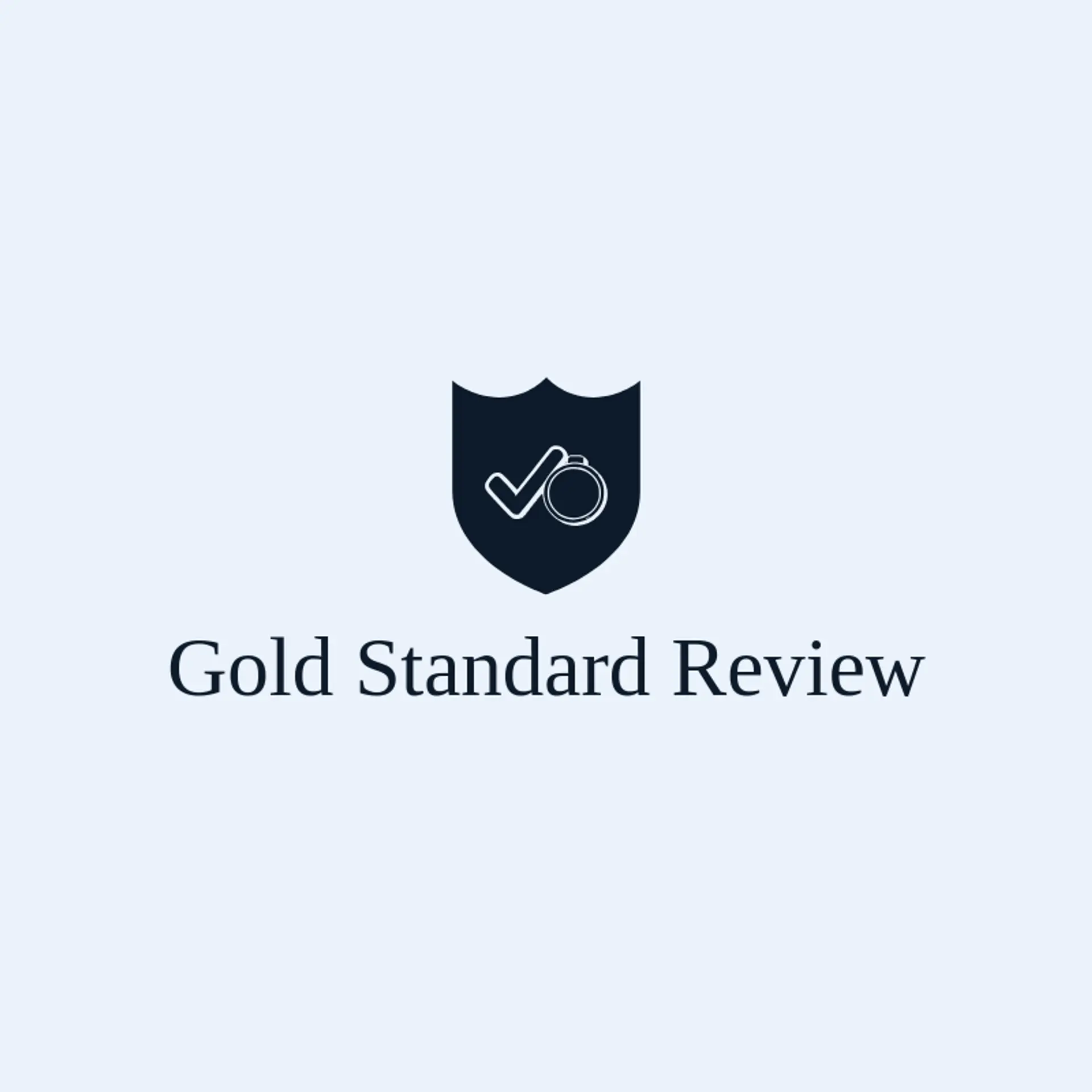 Gold Standard Review logo for check mark