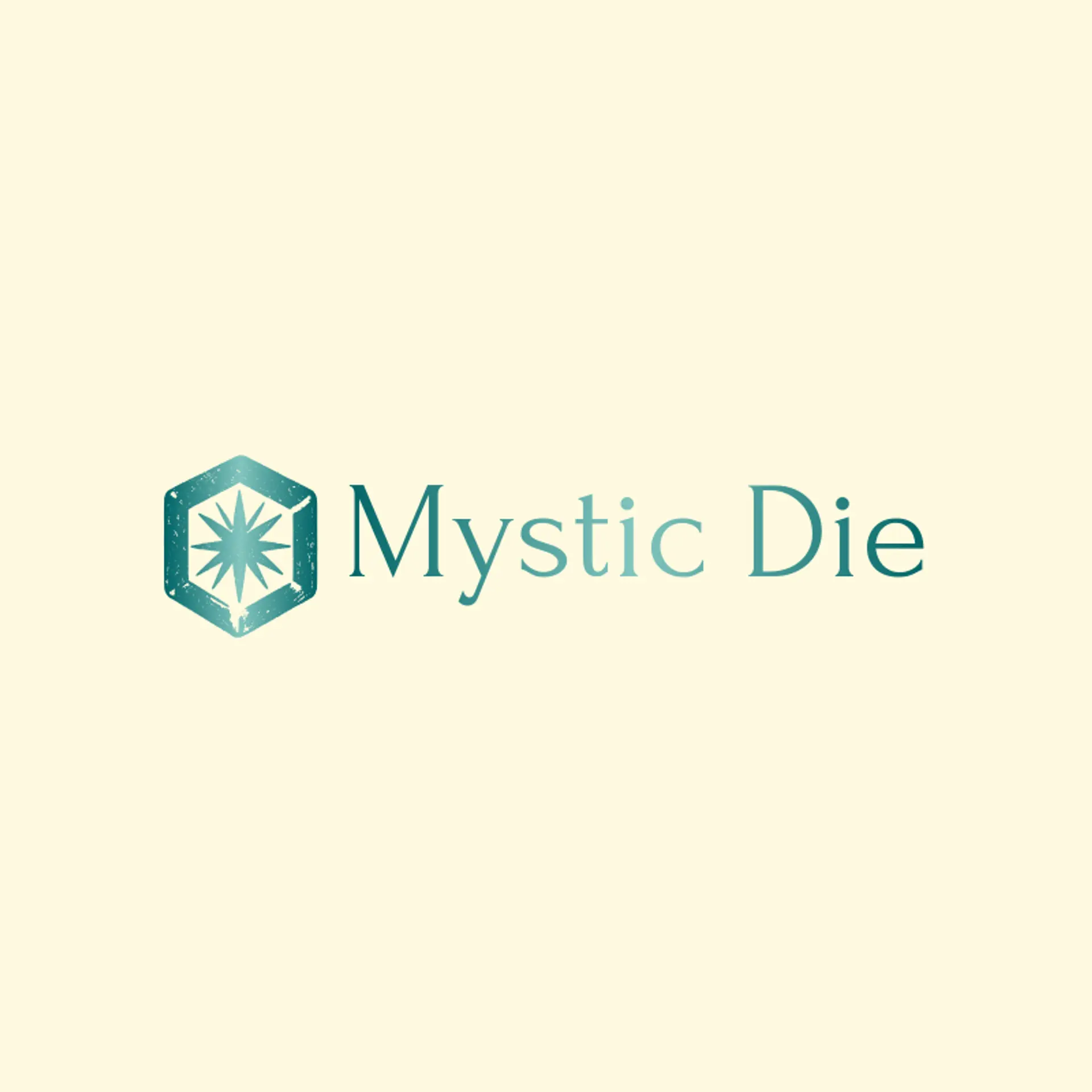 Mystic Die logo for fantasy