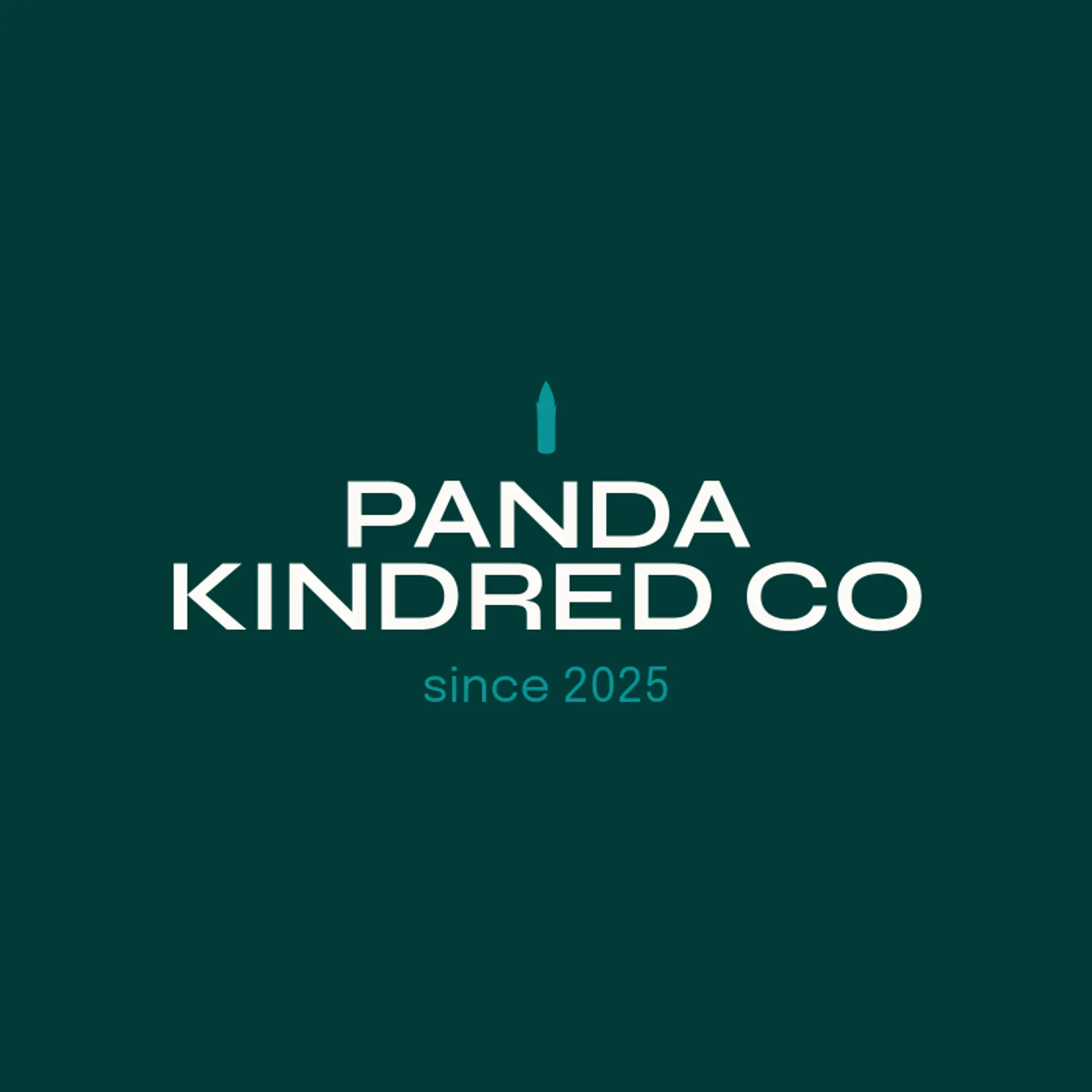 Panda Kindred Co logo for panda