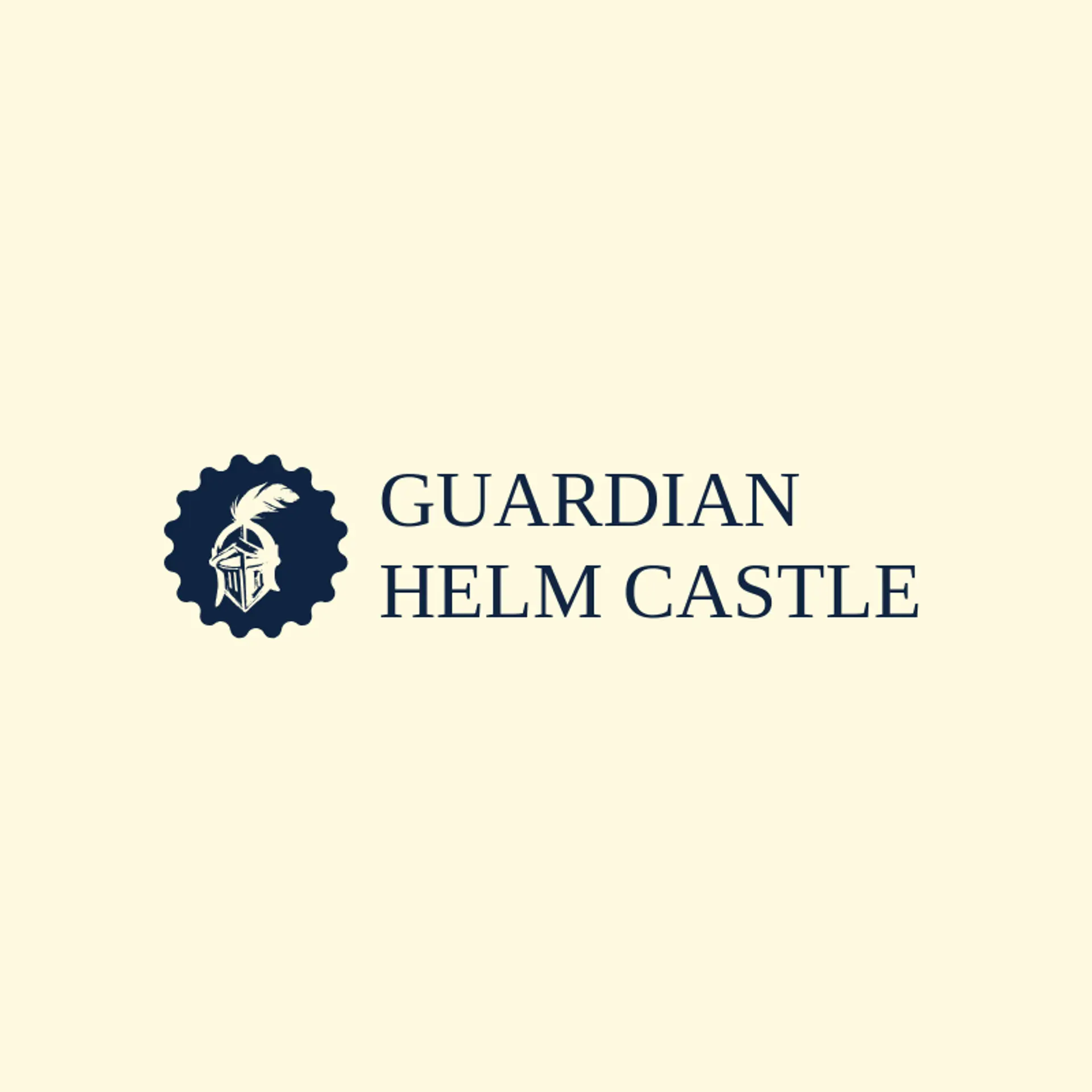 Guardian Helm Castle logo for castle