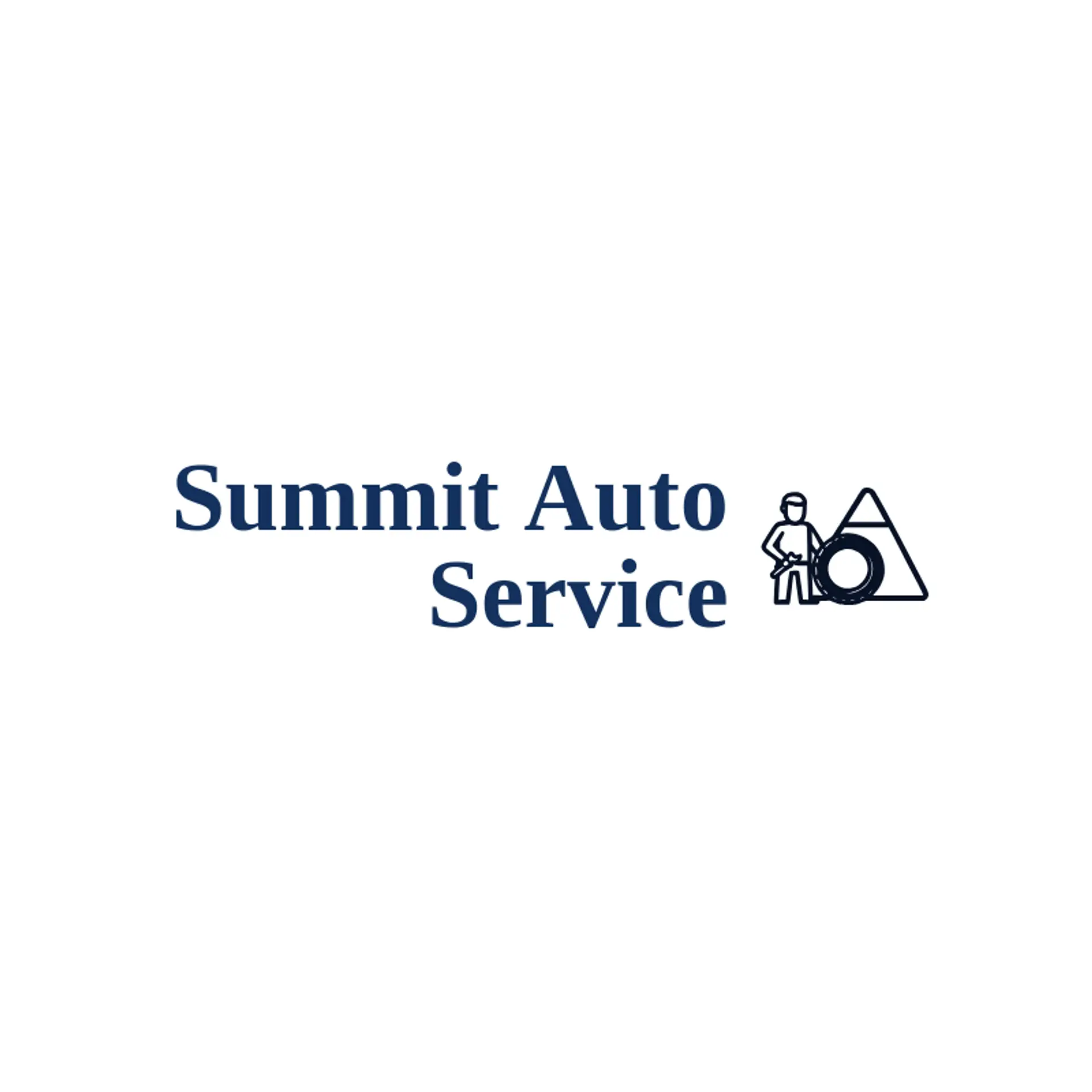 Summit Auto Service logo for car mechanic